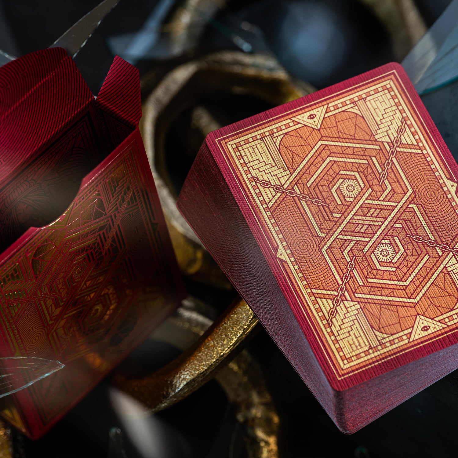 Memoria Ancestrale Playing Cards - Premium Tarot-Style Deck for Collectors & Game Nights | Unique Gift for Card Enthusiasts & Spiritual Seekers