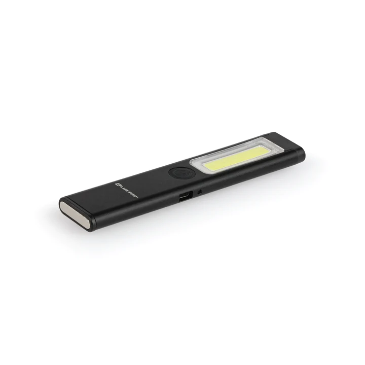 200 Lumen Ultra-Thin Rechargeable LED Work Light - Portable Magnetic Job Light for Mechanics, Camping, Emergency & Home Repairs