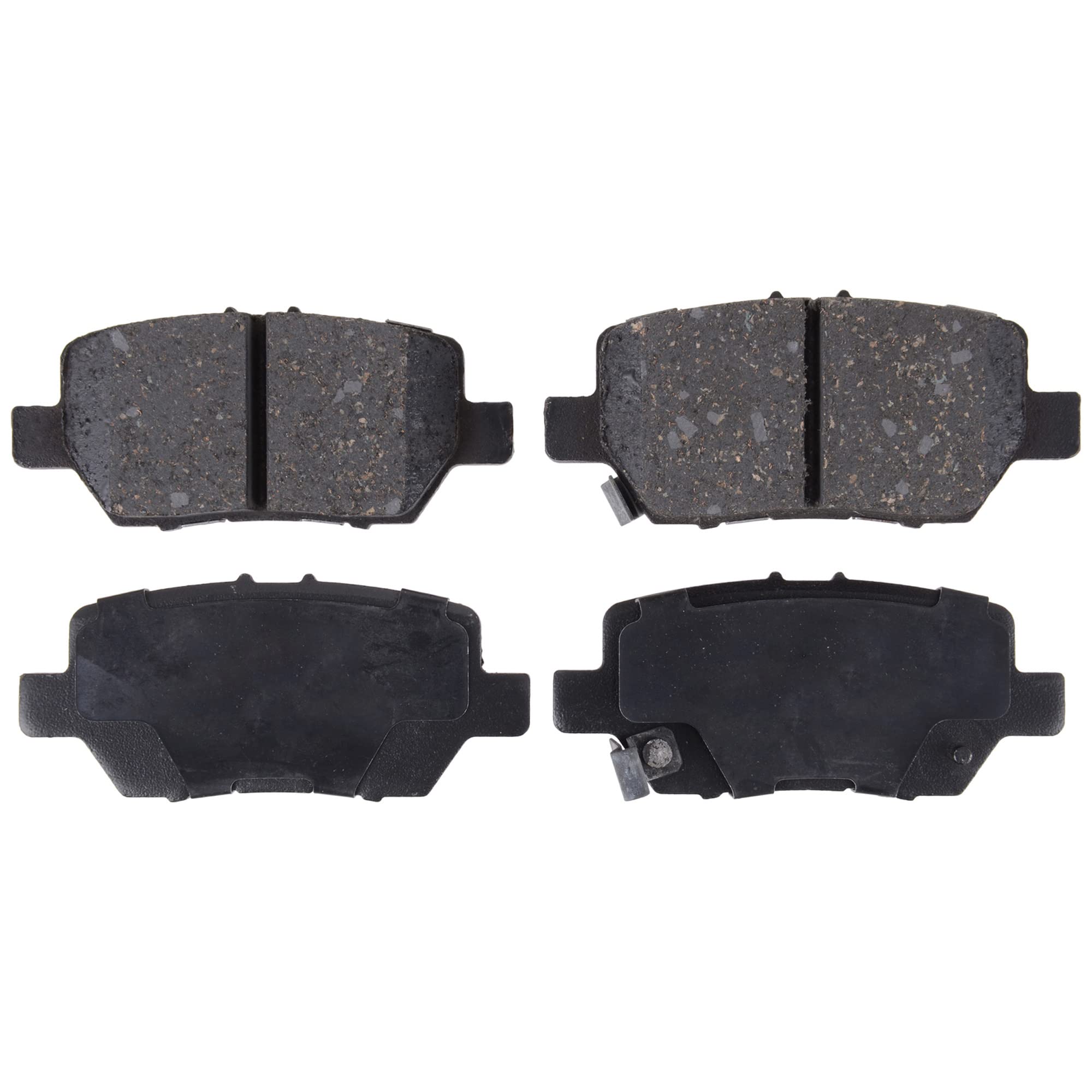 High-Quality Rear Brake Disc and Pad Kit - 2-Wheel Set for 2005-2012 Acura RL (5-Lug) | Durable Cast Iron, Plain Surface Design | Perfect for Daily Commuting, Highway Driving & Performance Upgrades