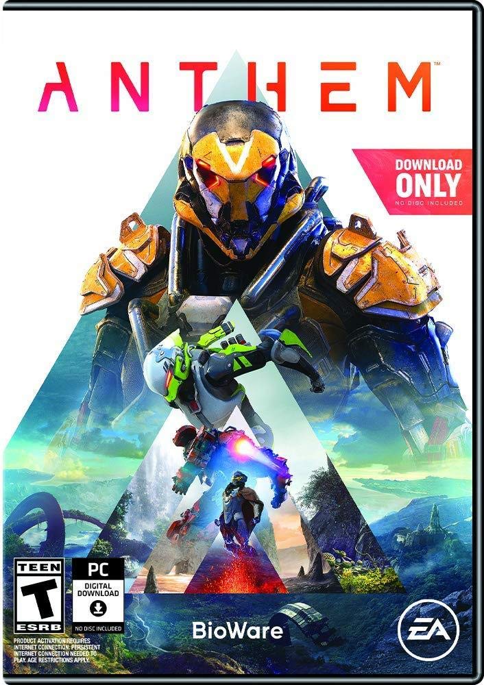 Anthem Standard Edition for PC - Action RPG Game | Epic Sci-Fi Adventure & Multiplayer Co-op | Perfect for Gaming Enthusiasts & Online Play