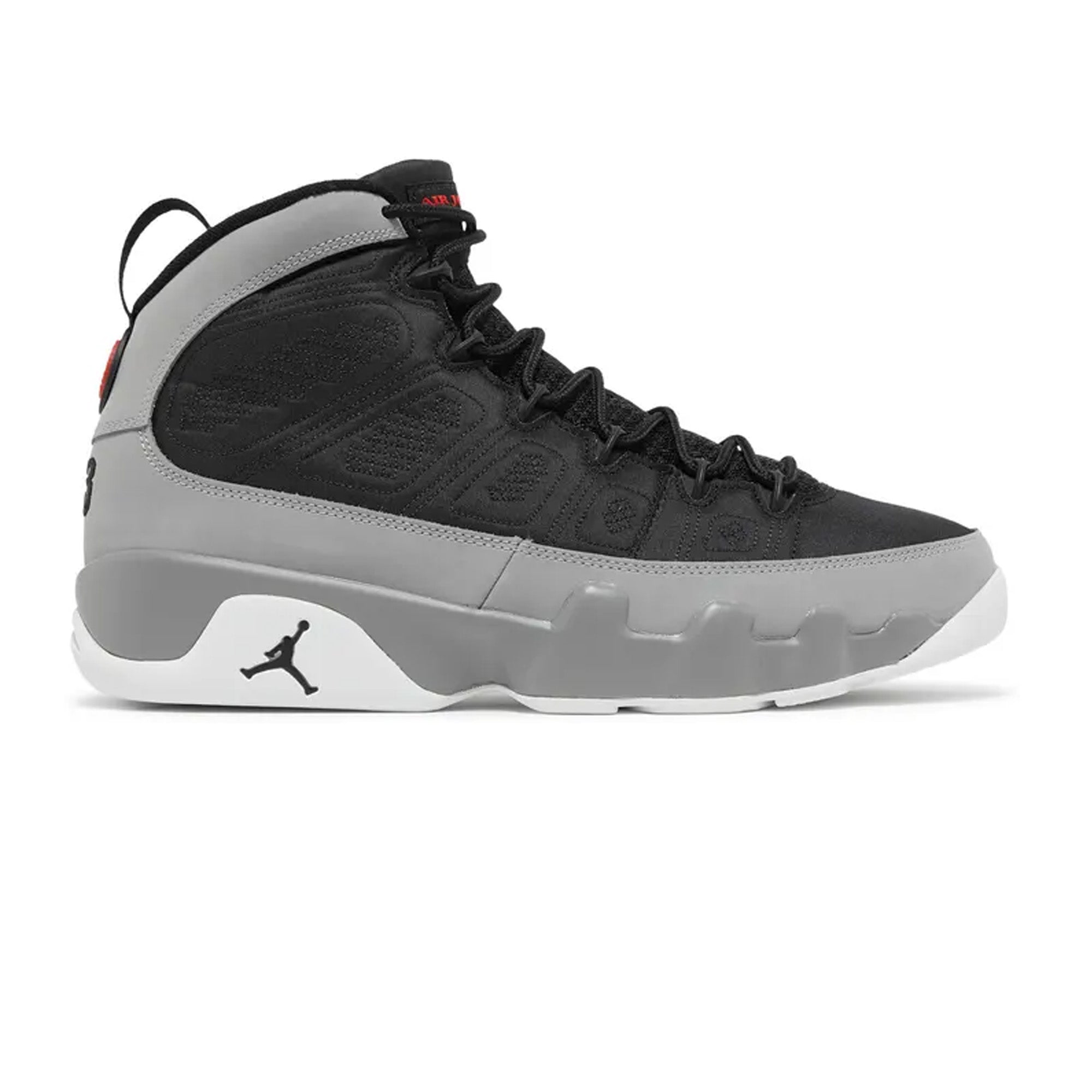 Air Jordan 9 Retro 'Particle Grey' Basketball Shoes (2022) - Men's High-Top Sneakers for Casual Wear & Street Style