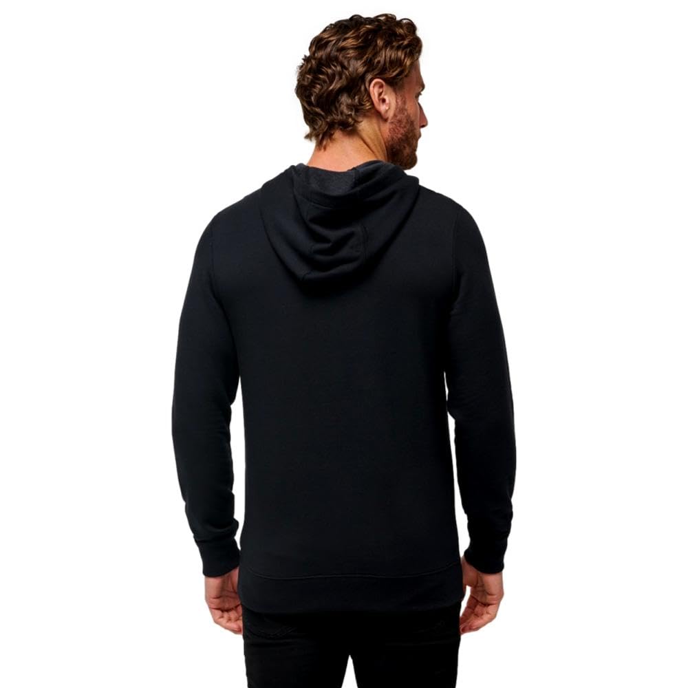 TravisMathew Men's Coastal Cloud Hoodie - Soft & Lightweight Pullover for Casual Wear, Gym & Outdoor Activities - Black