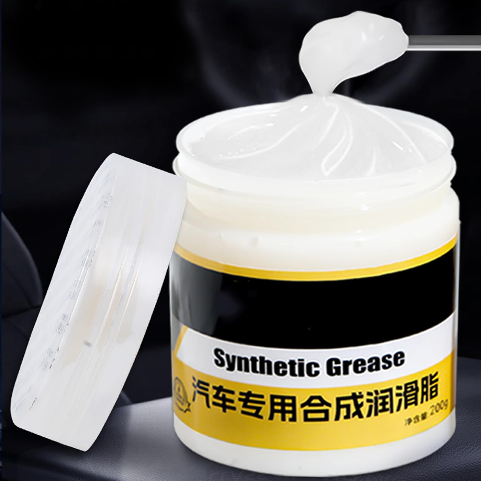 High-Performance Synthetic Brake Grease for Cars - 100g Automotive Lubricant for Brake Calipers, Pads & Sunroof Tracks | Anti-Seize Thread Protection | 2-Pack for Long-Lasting Maintenance (Ideal for DIY Car Repairs & Professional Auto Shops)