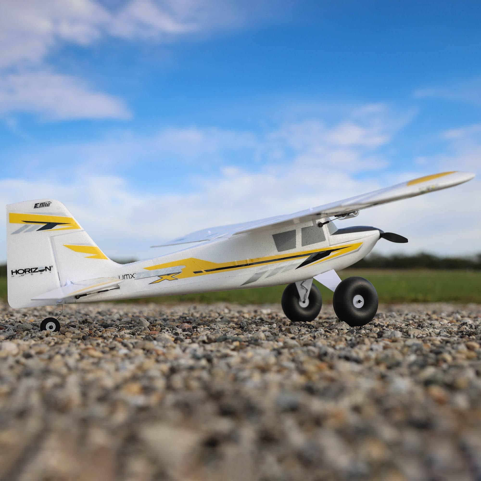 E-flite UMX Timber X BNF RC Airplane - 570mm Wingspan with AS3X & SAFE Select Technology (Transmitter/Battery/Charger Not Included) - Perfect for Beginners & Backyard Flying