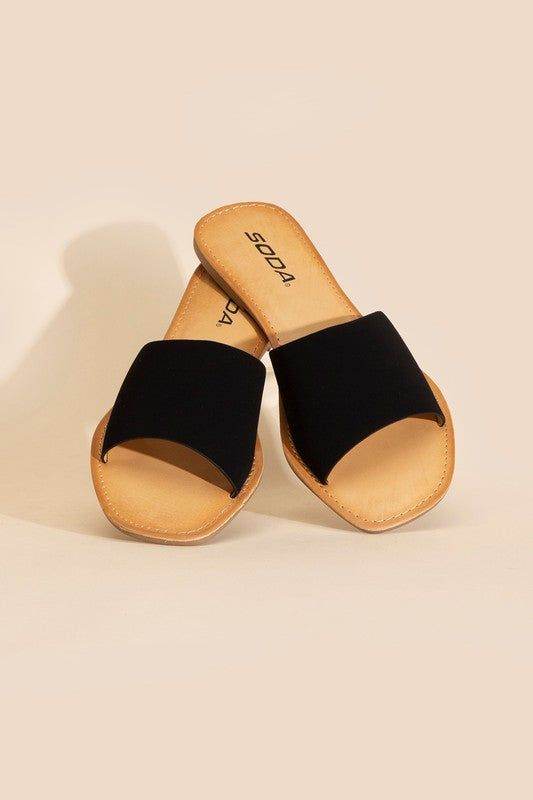 Airway S Flat Slides - Comfortable & Stylish Women's Sandals for Summer, Beach, and Casual Wear