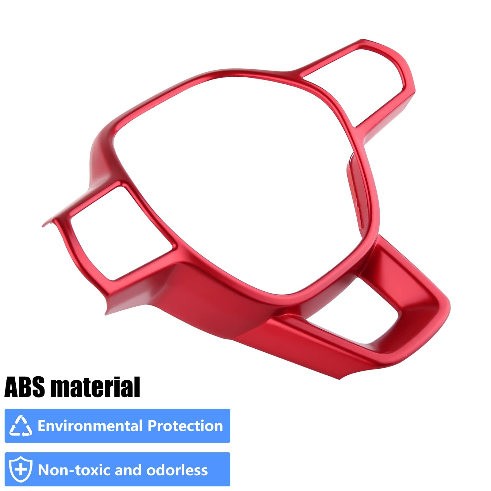 CKE Red Car Center Console Cover Dashboard Trim Frame Compatible with Honda Civic 2022-2025, Accord CRV HRV 2023-2025 - Perfect for Interior Protection & Style Upgrade