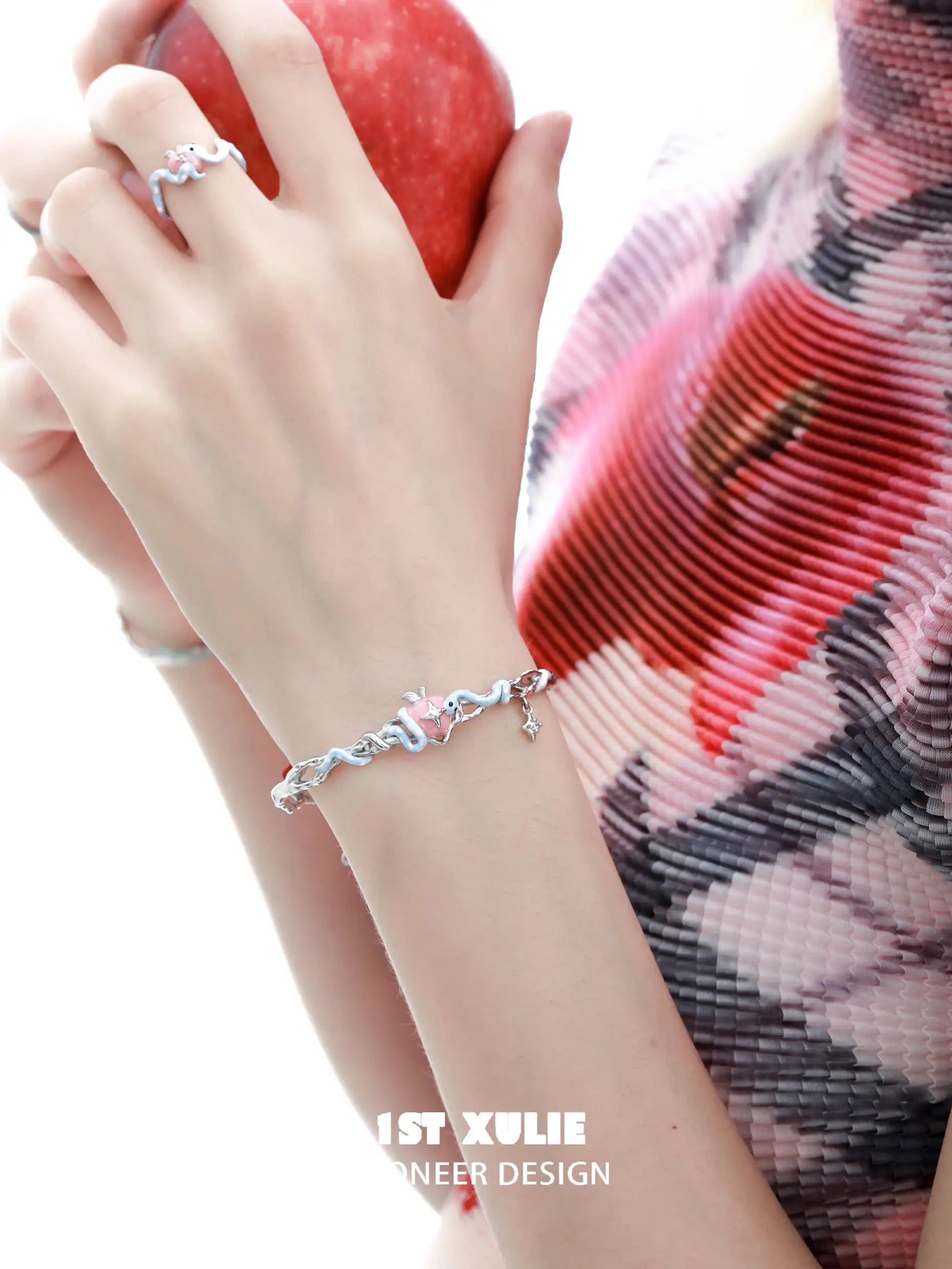 18K Platinum Plated Adjustable Open Bangle Bracelet for Women - Elegant Snake Design Jewelry for Party, Wedding & Everyday Wear