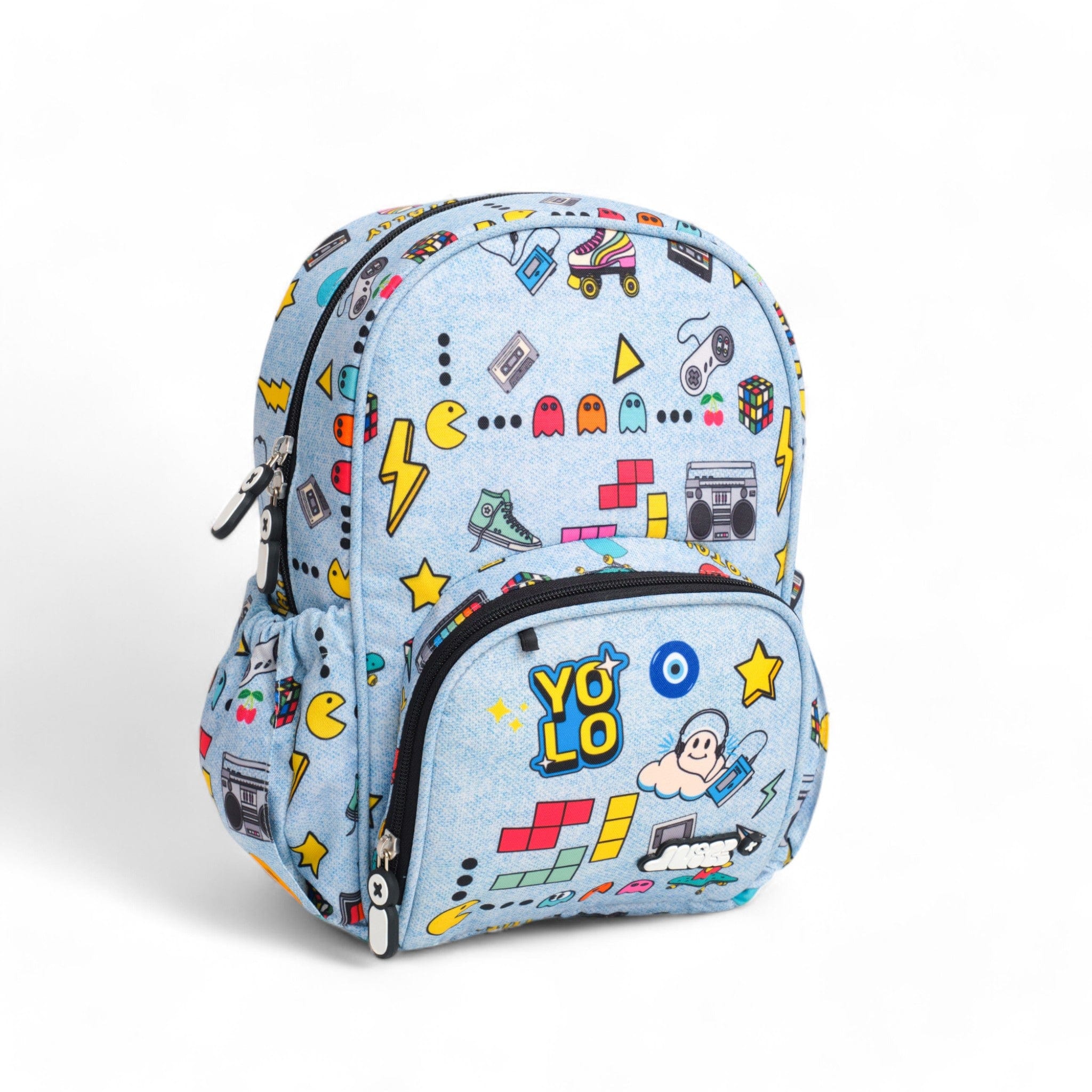 Yolo Small Backpack with Water Bottle Set - Lightweight Travel Backpack & Insulated Bottle Combo for School, Hiking, Gym, and Everyday Use