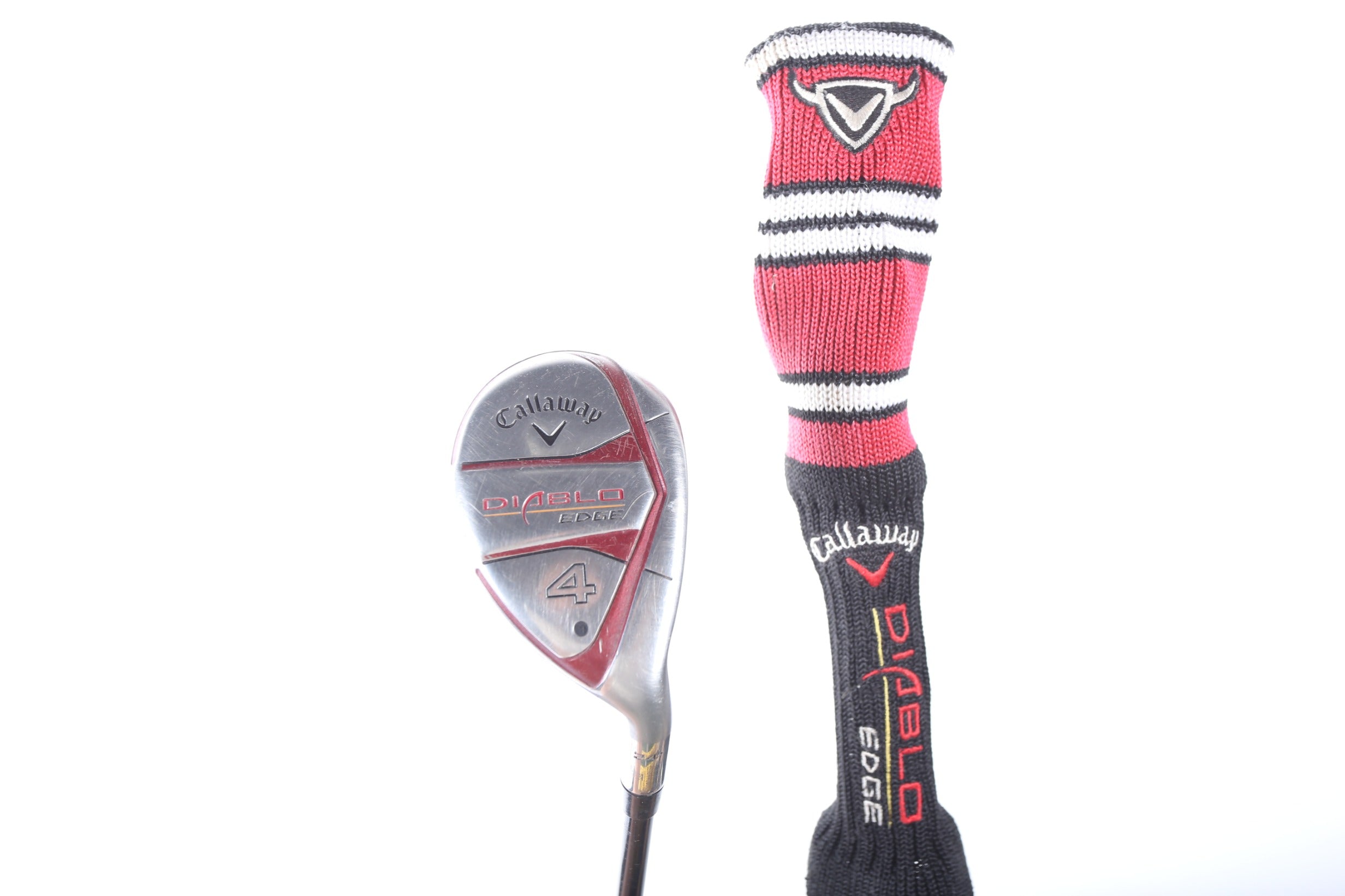 Callaway Diablo Edge 4H Hybrid Golf Club - 24° Right Handed Senior Flex Used - Perfect for Senior Golfers & High Handicap Players on Fairway Shots
