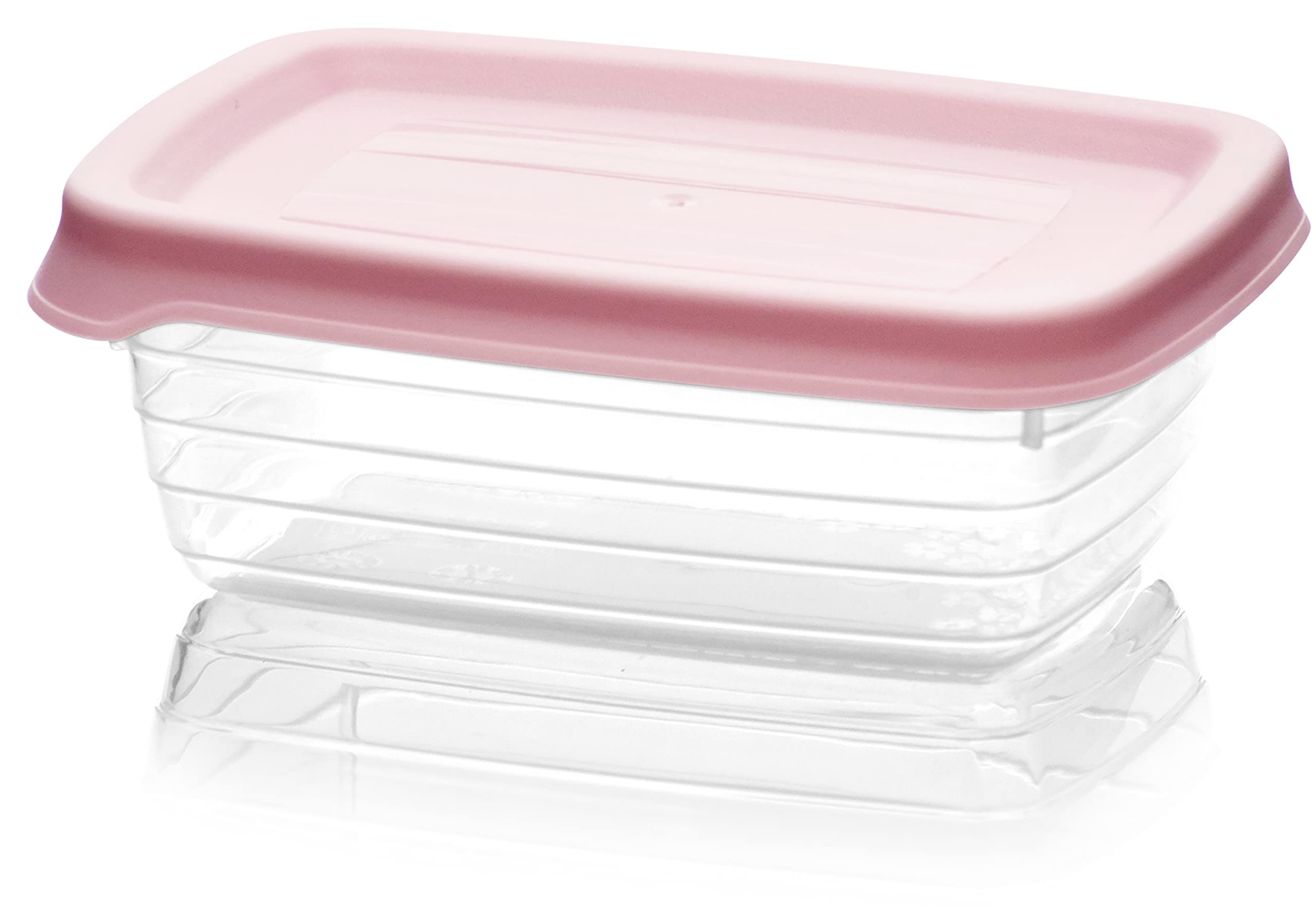 BPA-Free 68oz Large Plastic Food Storage Container with Lid - Stackable Meal Prep Container for Freezer, Microwave & Dishwasher - Ideal for Lunch, Salad & Meal Prepping (1 Pack) - Perfect for Home, Office & Picnics