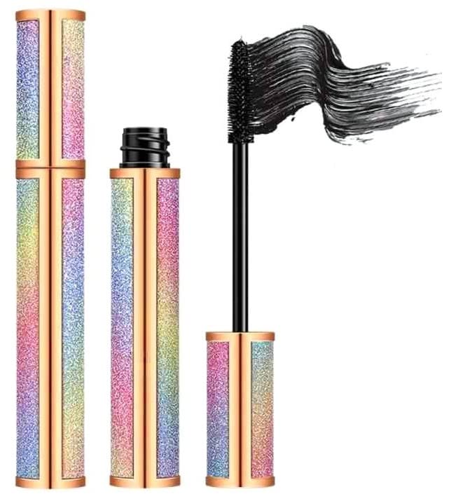 Wiffy Perfect Beauty Glitter Mascara - Volumizing & Lengthening with Sparkle (1 Pack) | Ideal for Parties, Night Out & Festival Makeup