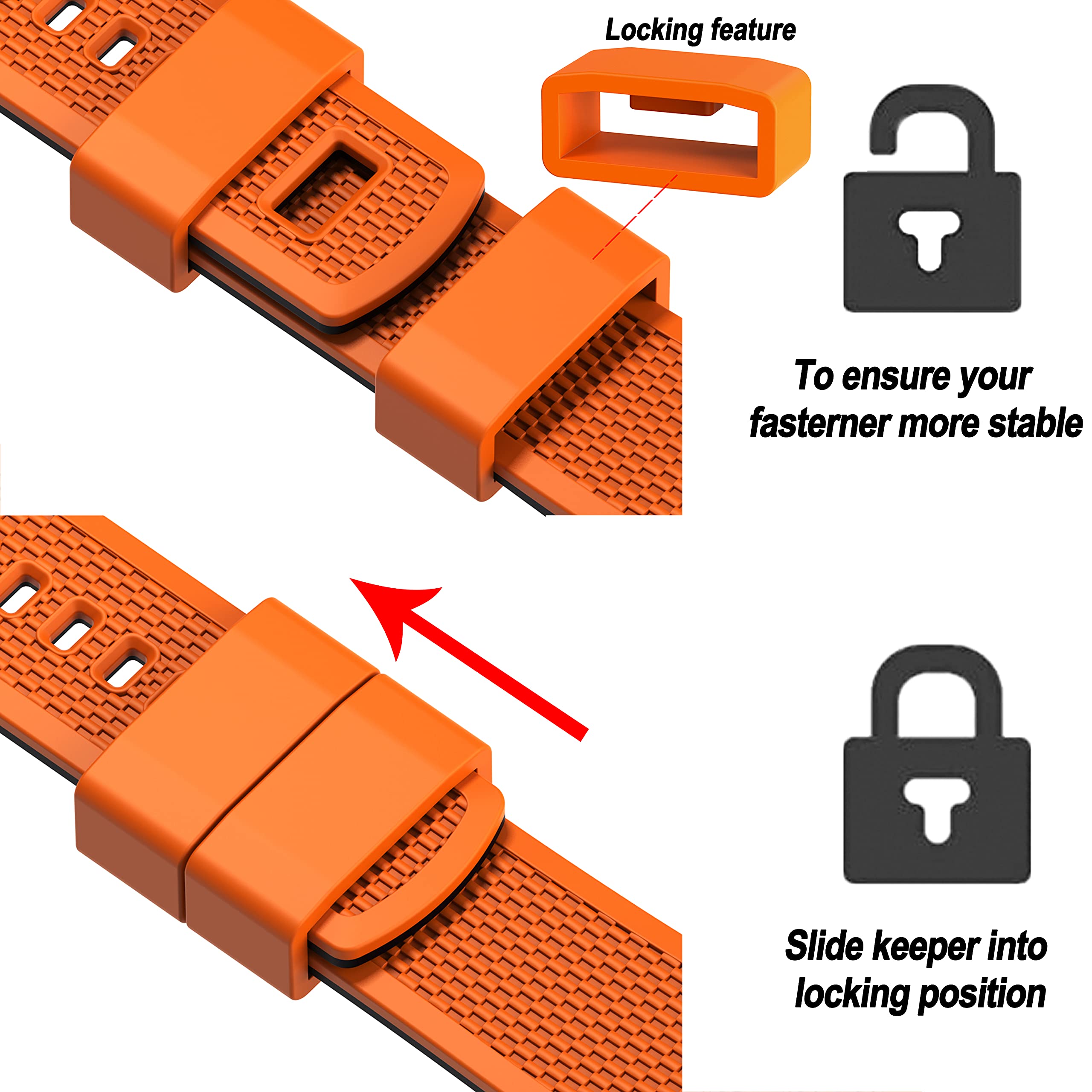 Hemsut Silicone Watch Bands - 18mm 20mm 22mm Quick Release Rubber Strap for Men & Women, Soft Durable Replacement Band with 10 Color Options - Perfect for Sports, Fitness & Everyday Wear