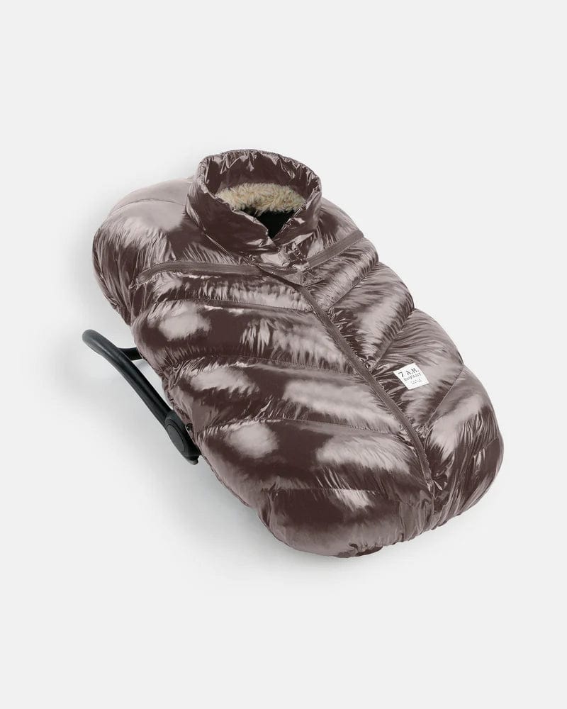 7AM Enfant Baby Car Seat Cocoon for Infants 0-12 Months - Soft & Warm Winter Car Seat Cover for Safe & Cozy Travel