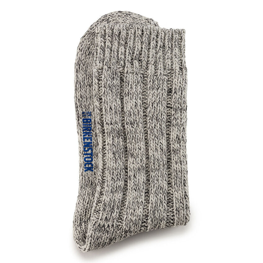 Birkenstock Women's Cotton Twist Socks - Soft Grey Comfort Socks for Sandals & Casual Wear - Perfect for Everyday Use with Birkenstock Shoes