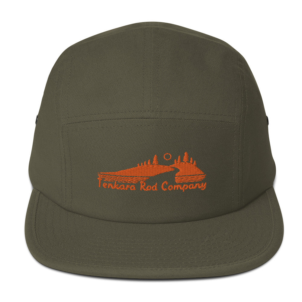 Stylish Landscape Five Panel Cap for Men & Women - Outdoor Adventure & Casual Streetwear Fashion