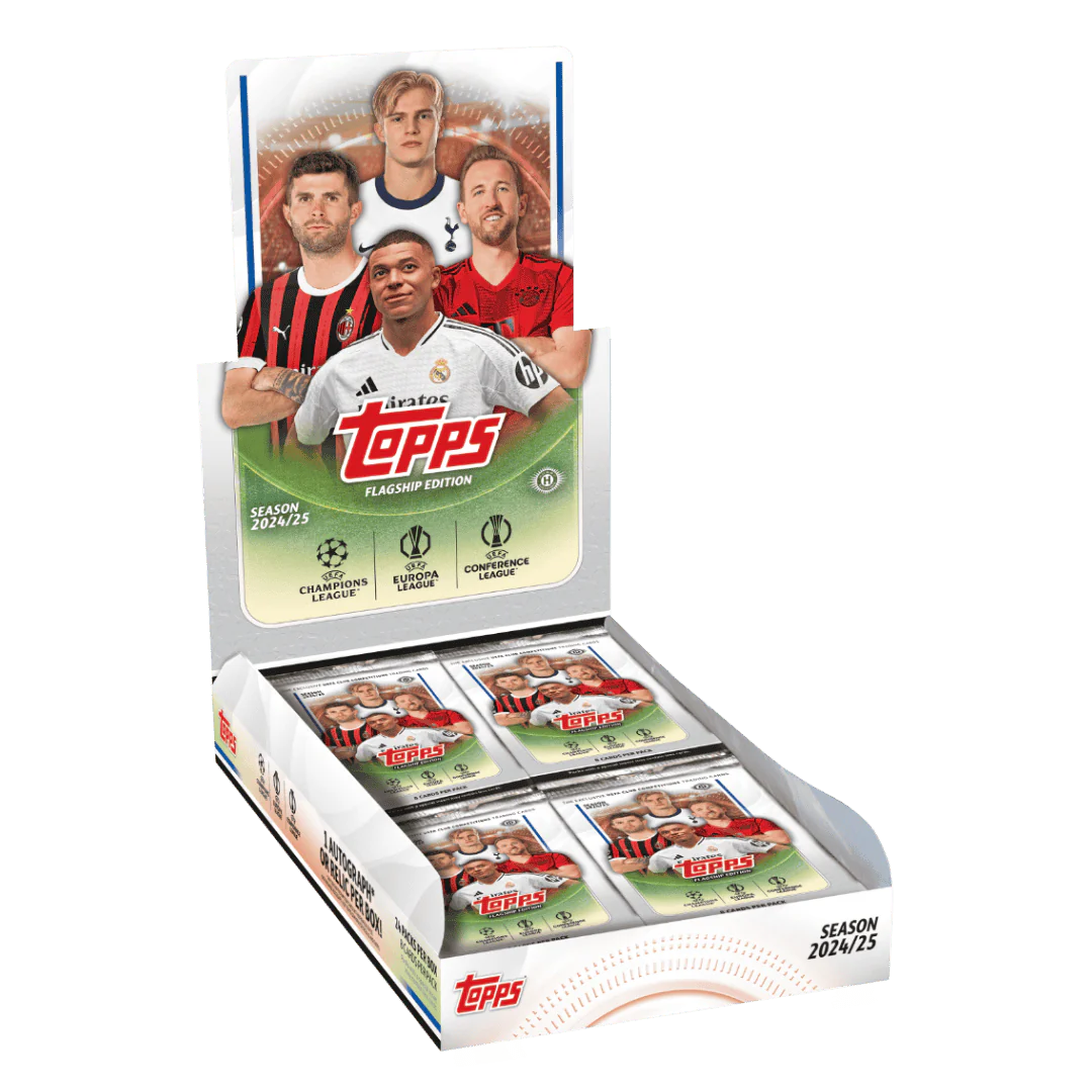 2024 Topps Flagship Baseball Cards Hobby Box - 25 Packs - Collect, Trade & Enjoy for Sports Fans & Card Enthusiasts