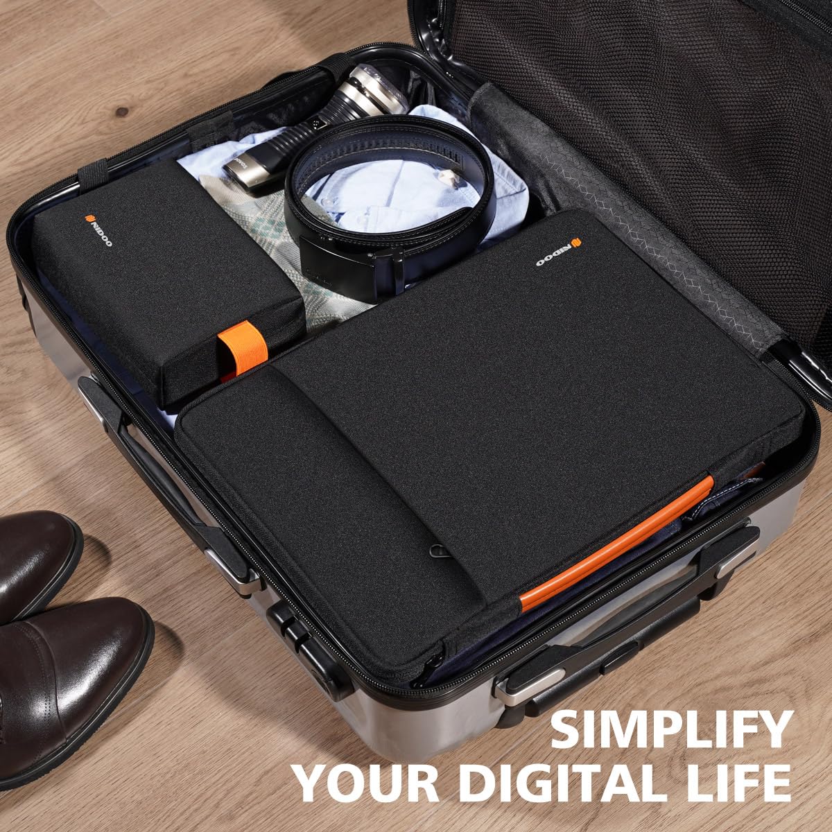 Premium 15.6 Inch Laptop Sleeve Case - Protective Computer Bag for Lenovo Legion 5/IdeaPad Gaming 3i/ThinkPad T15/P15s/E15, 16