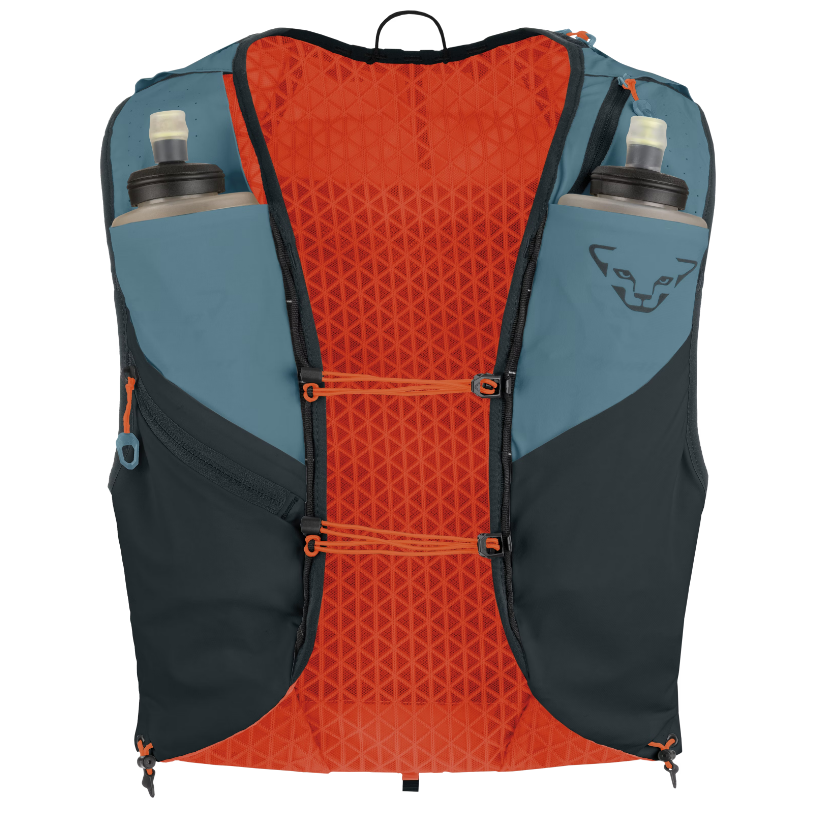 Dynafit Unisex Alpine 8 Vest - Storm Blue/Blueberry - Lightweight Hiking & Outdoor Adventure Jacket for Men and Women