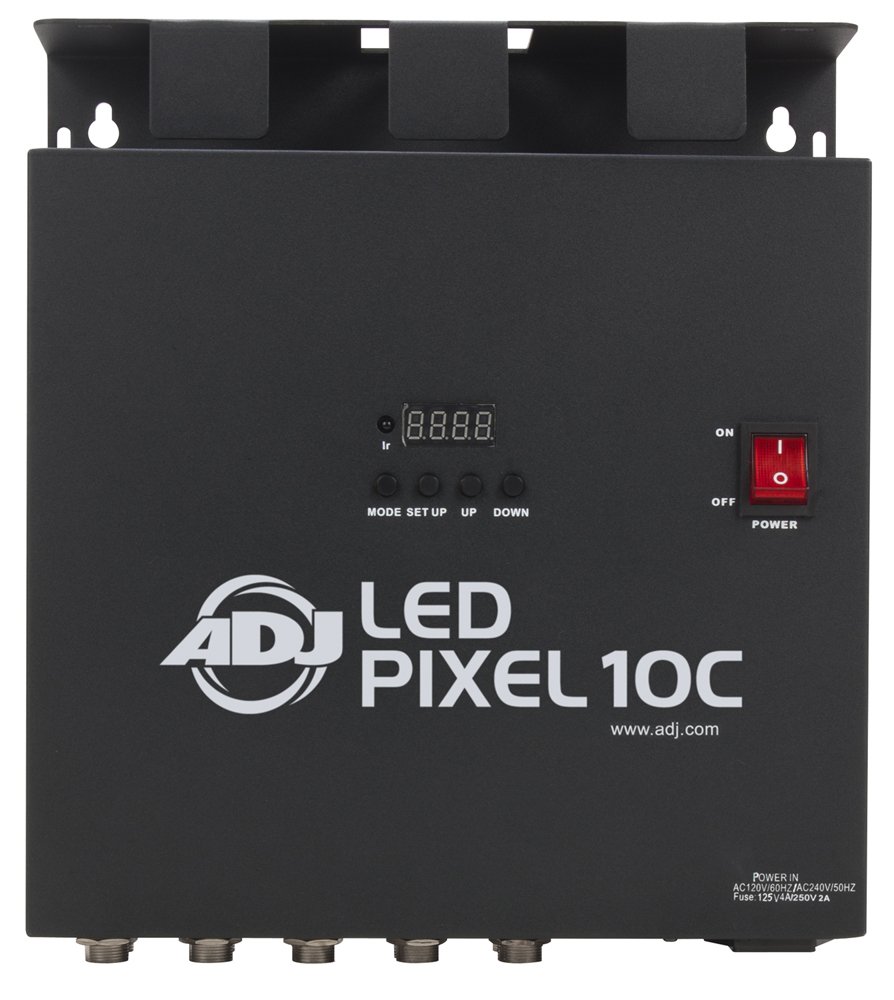 ADJ Products LED PIXEL 10C RGB Pixel Lighting Bar - Professional Stage Light for DJ, Club, and Event Lighting