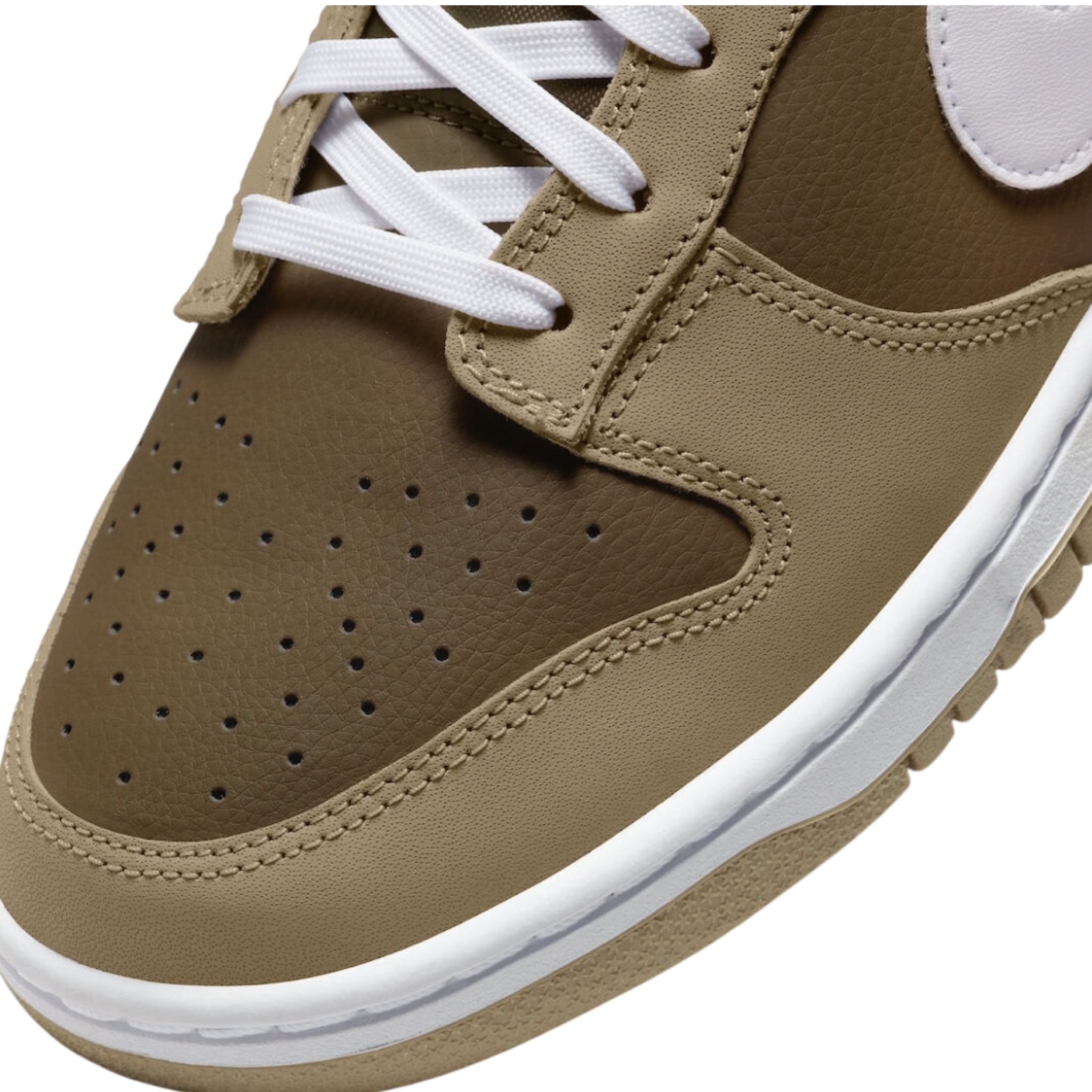 Nike Dunk Low Judge Khaki White Hazel Sneakers - Men's Casual Shoes for Streetwear & Everyday Wear - Perfect for Urban Fashion & Skateboarding