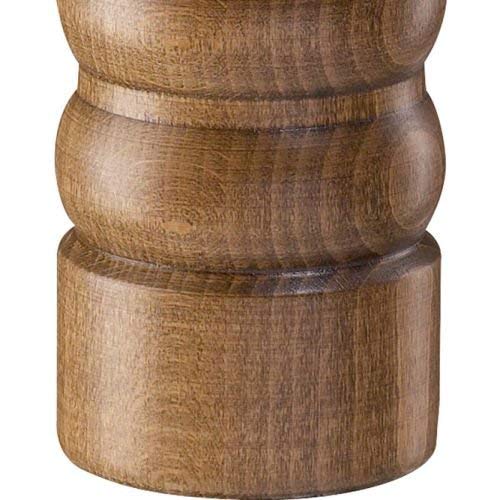 Premium Zassenhaus Berlin Dark Stained Wood Salt Grinder Mill - 4.7 Inch Manual Adjustable Spice Mill for Kitchen, Dining & Gourmet Cooking - Perfect for Grinding Sea Salt, Himalayan Pink Salt & Peppercorns