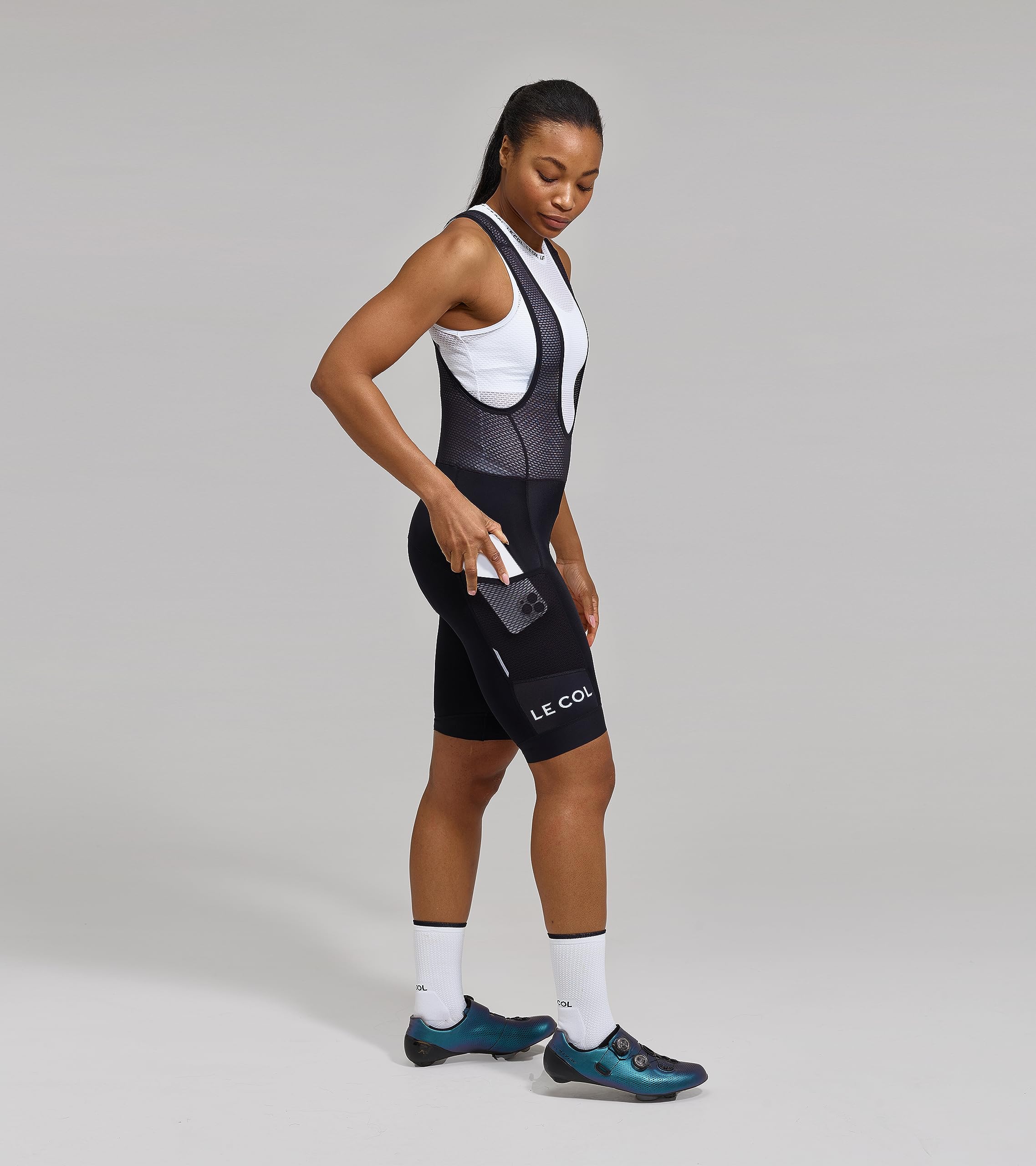 Women's Cycling Bib Shorts with Padded Chamois & Gel Inserts - Comfortable Sport Cargo Shorts for Road & Mountain Biking - XS to XL Size Range - Perfect for Long Distance Rides & Training Sessions
