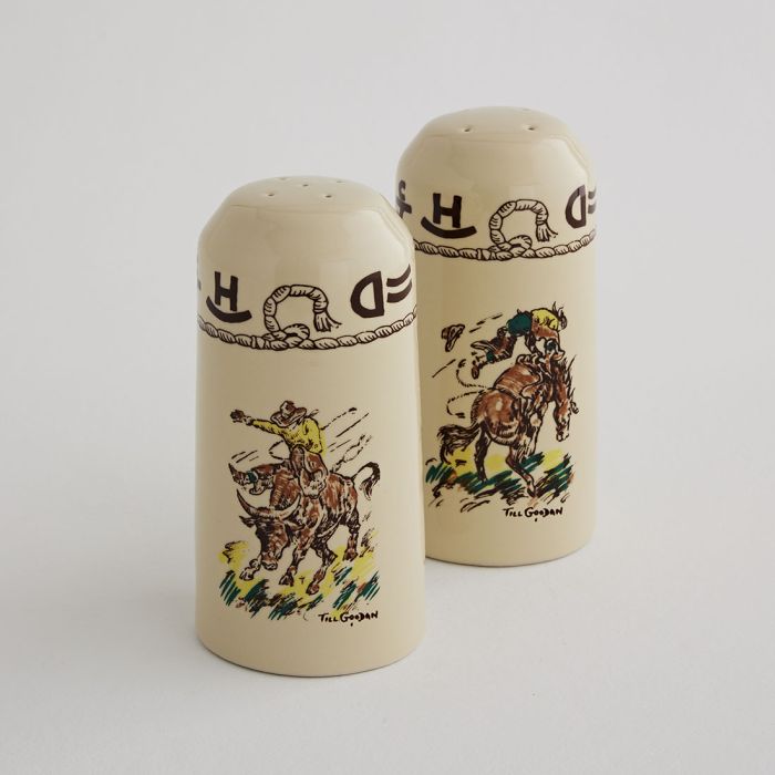 Cowboy & Western-Themed Salt and Pepper Shakers - Ranch Style Seasoning Set for Kitchen, Dining Table, and Western Decor | Perfect for Home, Restaurant, and Cowboy Party Decorations