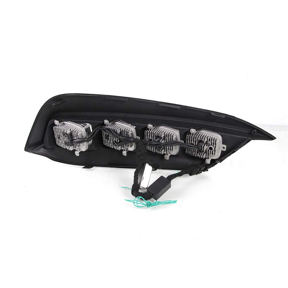 2016 Honda Civic Super Bright LED Daytime Running Lights - Clear Lens Bumper Fog Lights with Side Marker | Enhanced Visibility for Safe Day & Night Driving