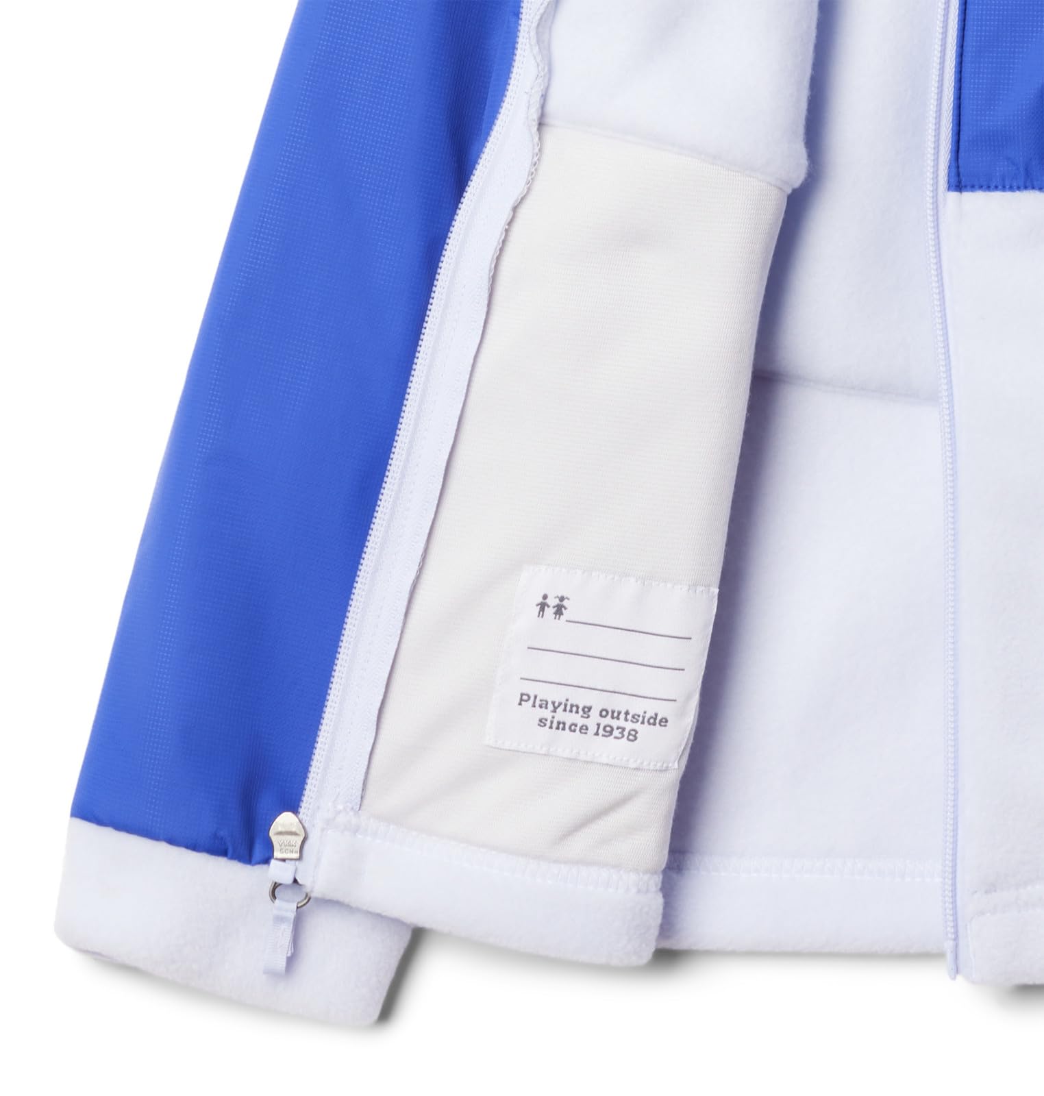 Columbia Girls' Benton Springs IV Overlay Fleece Jacket - Warm & Cozy Winter Outerwear for Kids - Perfect for School, Playdates & Outdoor Adventures