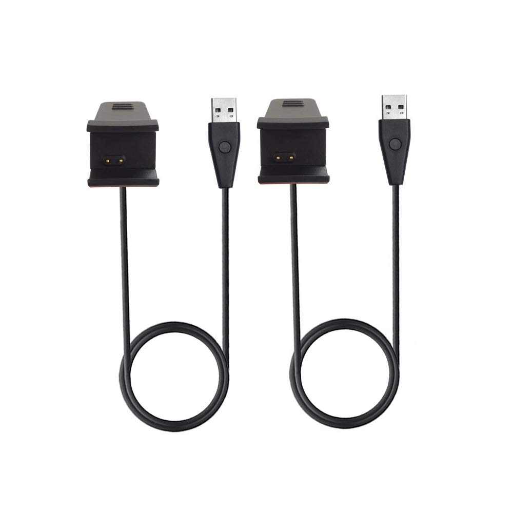 Original Fitbit One Replacement Charger - USB Charging Cable Compatible with Fitbit One Only (Black, 1 Pack) | Perfect for Home, Office & Travel Use