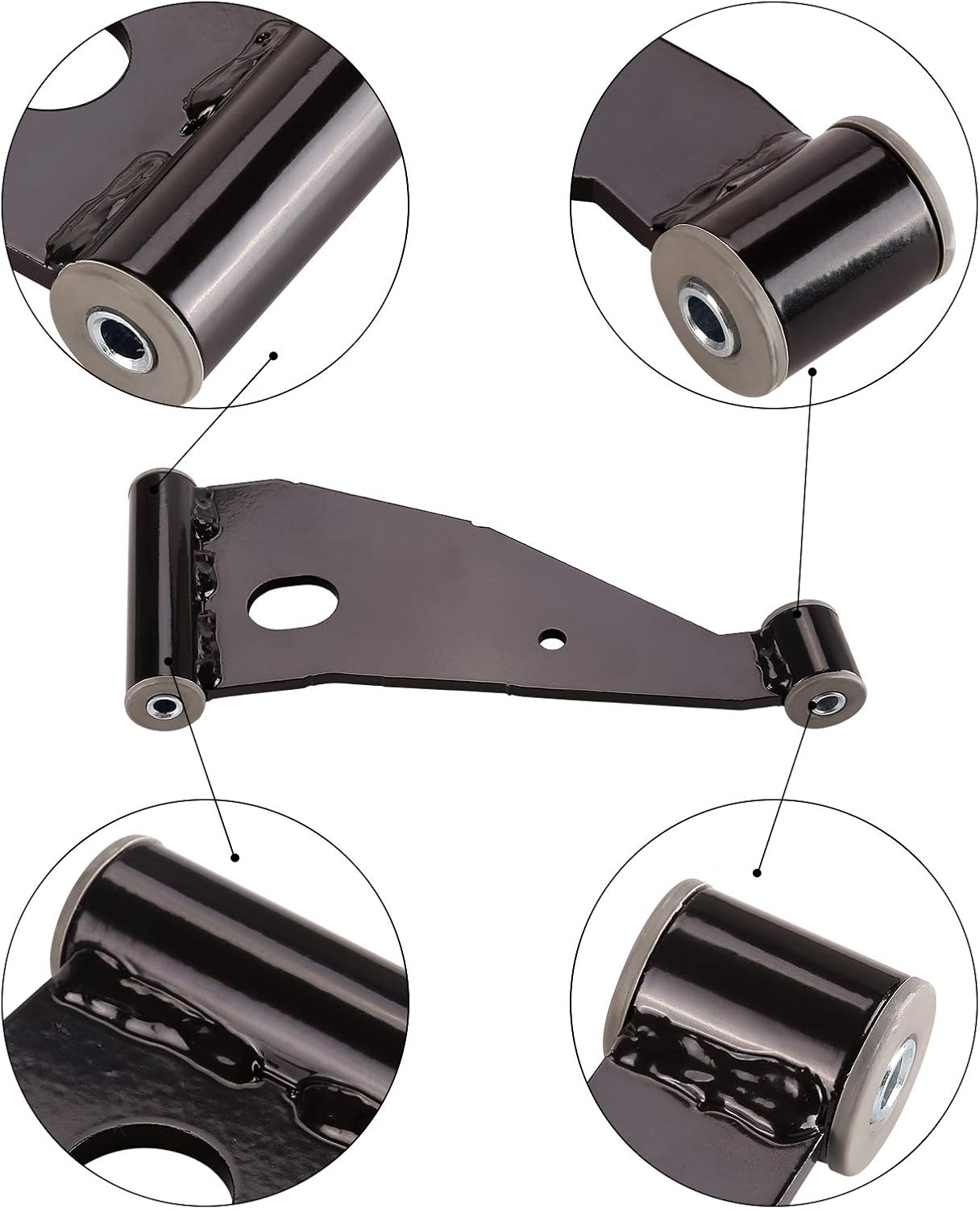 Club Car Precedent Golf Cart Arm Delta A Plate 2-Pack (2004 & Up Models) - Durable Replacement Part for Smooth Steering | Perfect for Golf Course Maintenance & Personal Cart Upgrades