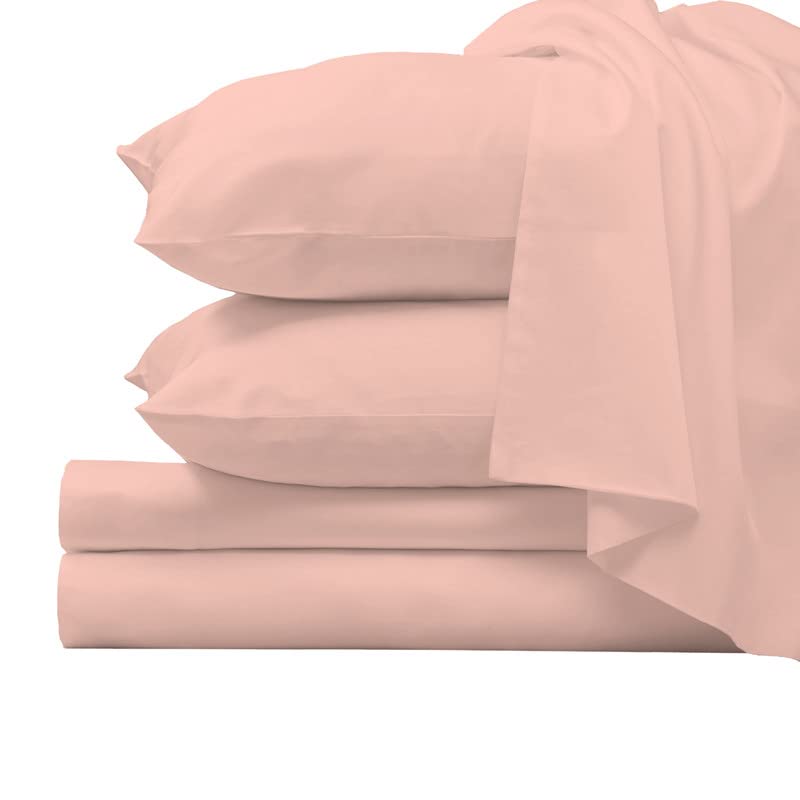Pizuna 1000 Thread Count 100% Long Staple Cotton Queen Sheet Set - Luxurious Sateen Weave, Breathable & Ultra Soft Bed Sheets for 15