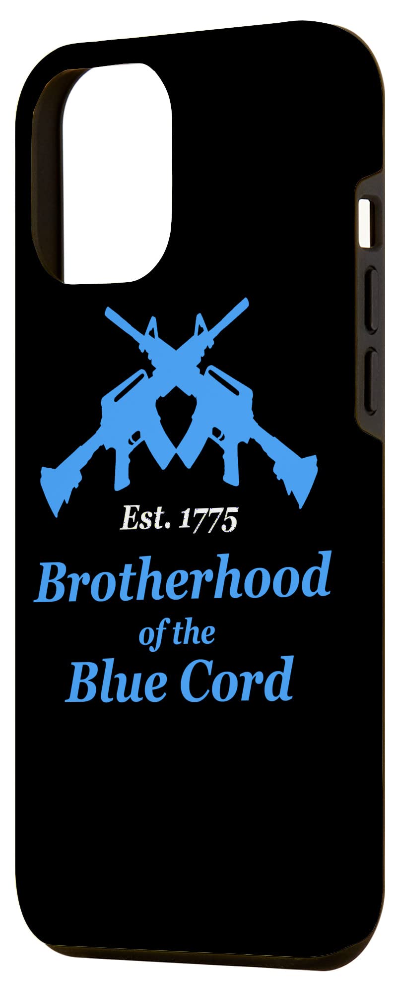 iPhone 12 Pro Max Case - US Army Infantry Grunt 11-B Brotherhood of the Blue Cord Protective Cover | Military Themed Phone Case for Soldiers, Veterans & Patriotic Americans