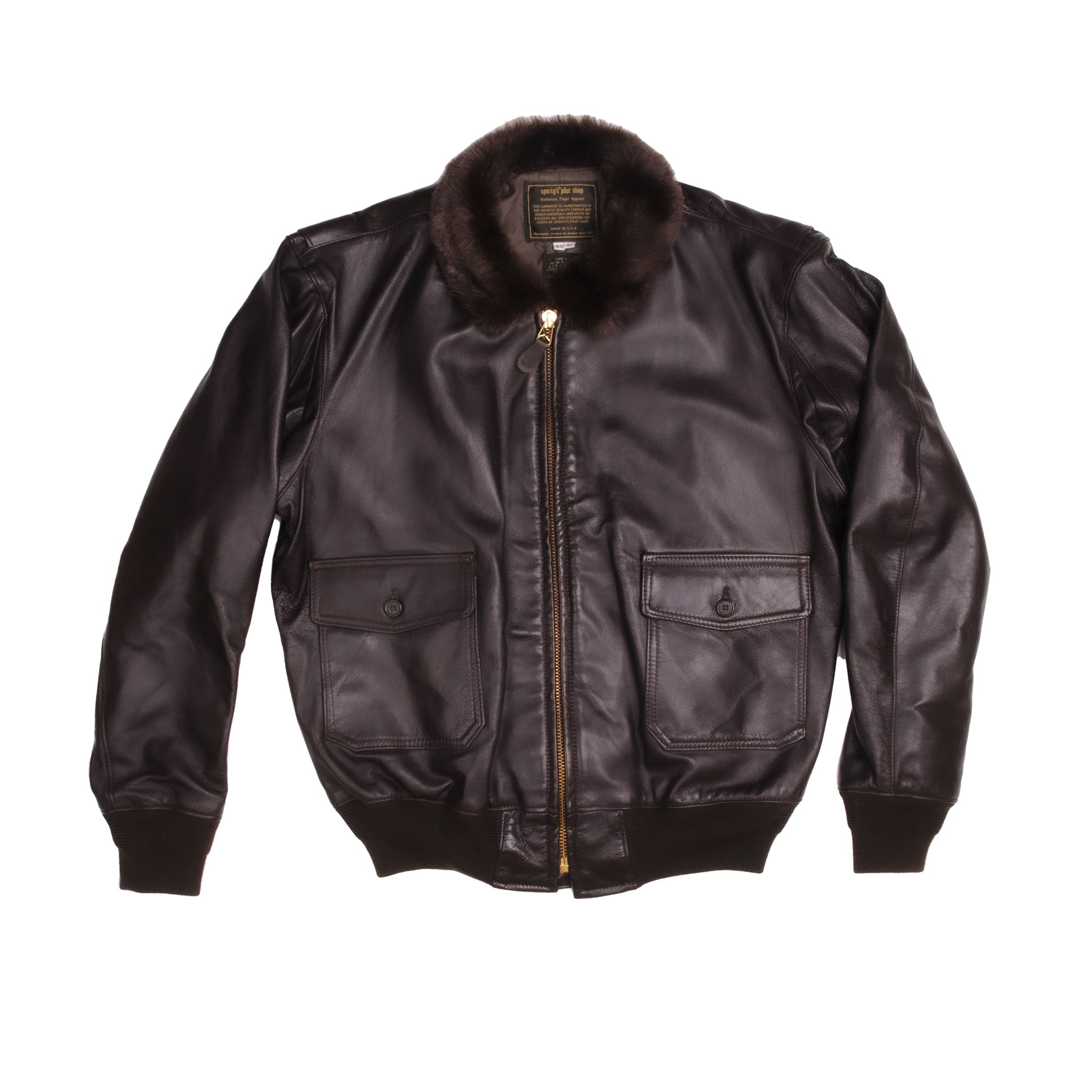 Vintage US Navy G-1 Leather Flight Jacket, Size 46 Large - Authentic Military Aviator Bomber Jacket for Men | Perfect for Aviation Enthusiasts, Historical Reenactments & Winter Fashion