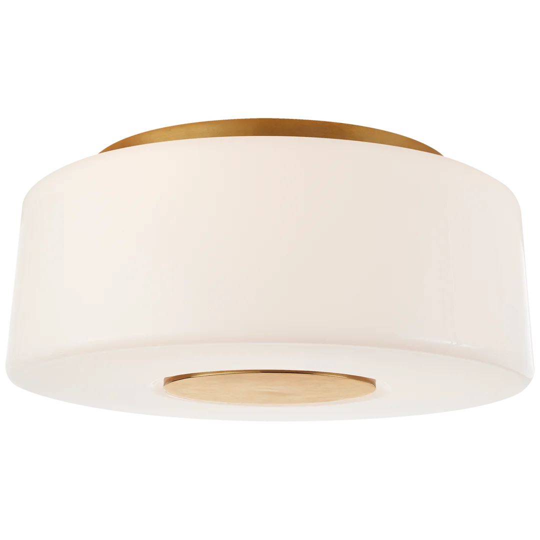 Amy Large Flush Mount Ceiling Light Fixture - Modern Round LED Light for Bedroom, Living Room, Kitchen & Hallway - Dimmable Bright White Lighting for Home Decor
