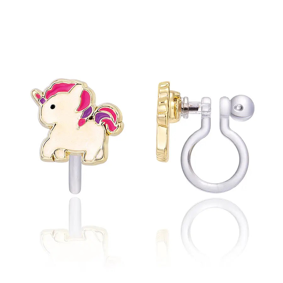 Girl Nation Clip On Earrings for Women - Non-Pierced Fashion Jewelry - Trendy & Comfortable Ear Cuffs for Parties, Weddings & Everyday Wear