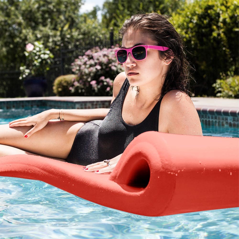 Pool Mate 3X-Large Coral Foam Pool Float - Premium Comfort for Adults - Perfect for Relaxing by the Pool, Beach Vacations & Summer Fun