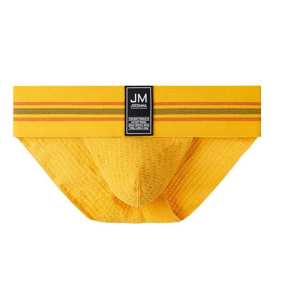 **JOCKMAIL Men's Athletic Briefs - Cotton Sports Underwear for Running, Gym & Workout - Comfortable & Breathable**