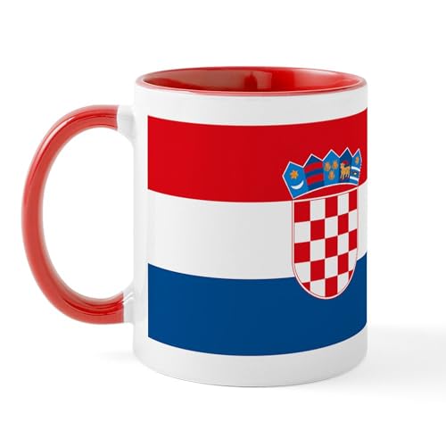White/Red Inside - Croatia Flag Mug