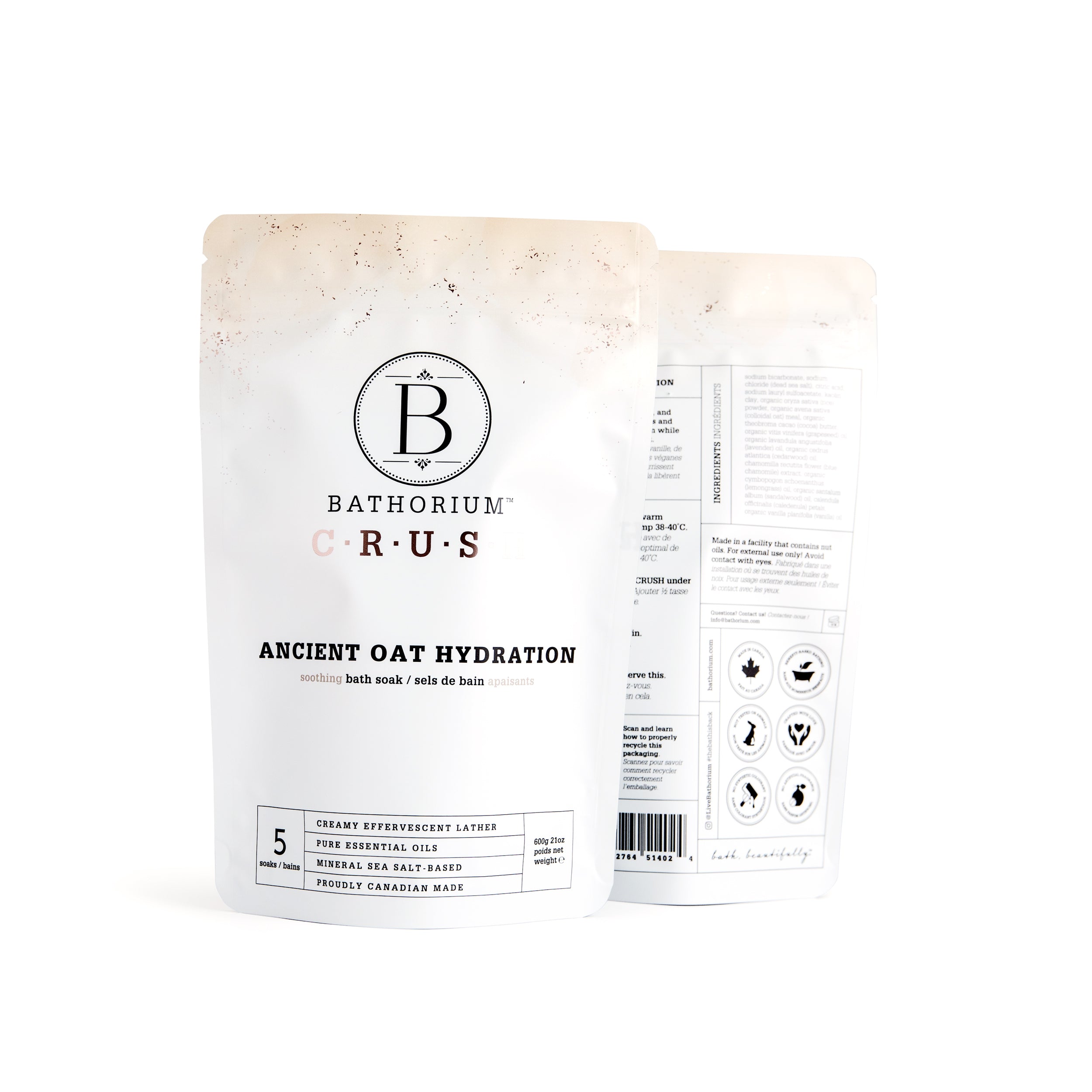 Ancient Oat Hydration Crush - Organic Oatmeal Face Mask for Glowing Skin | Hydrating & Nourishing Skincare Treatment for Dry & Sensitive Skin | Perfect for Spa Day & Self-Care Routine