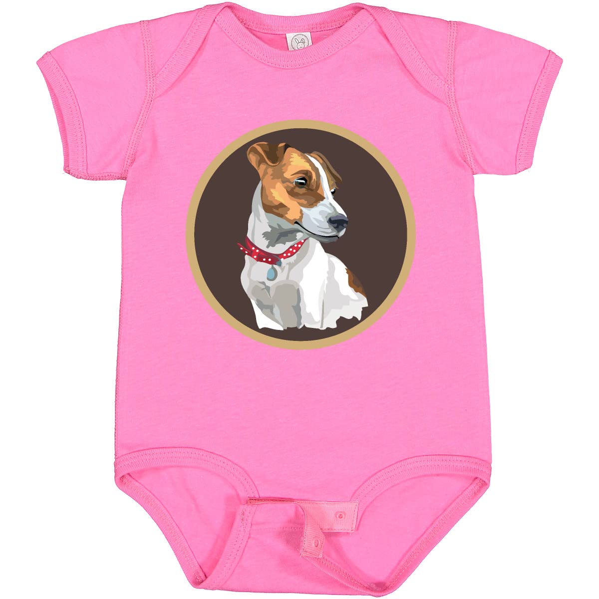 Inktastic Jack Russell Terrier Baby Bodysuit - Cute Dog Lover Gift