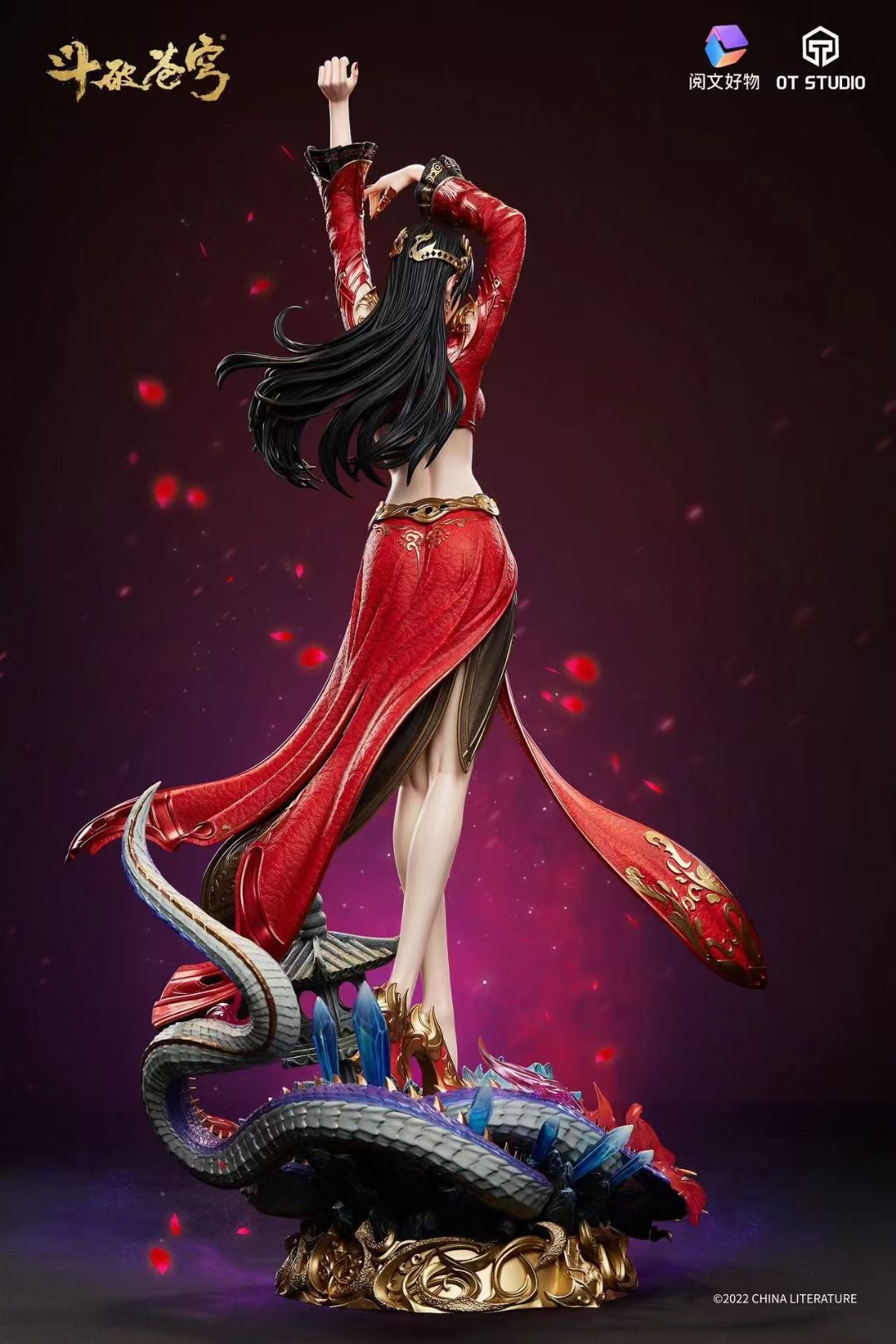 OT Studio Licensed Battle Through the Heavens Medusa Action Figure - Collectible Anime Character Model for Display & Cosplay | Perfect for Anime Fans, Gift Giving & Home Decor