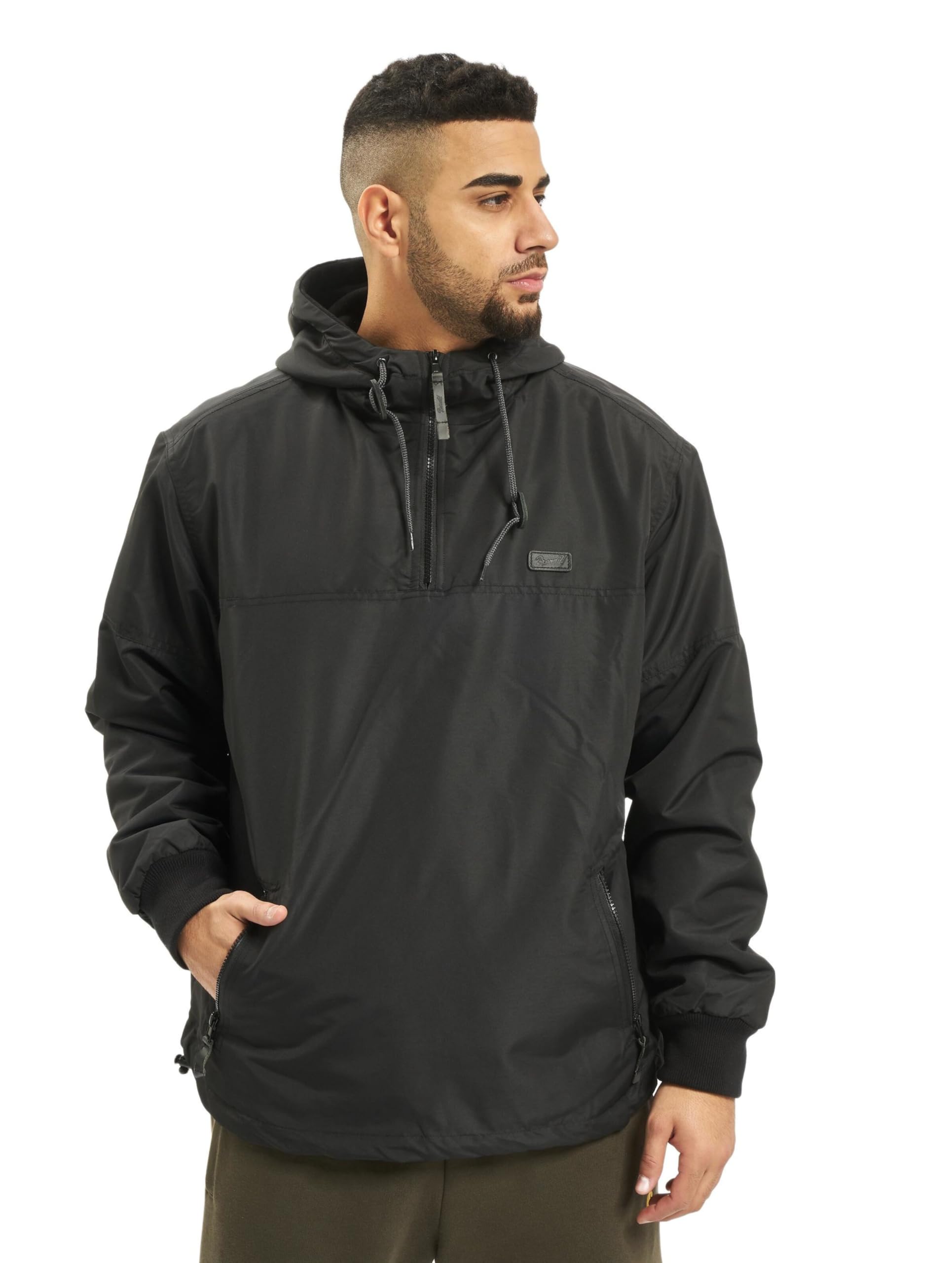 Men's Lightweight Waterproof Windbreaker Jacket - Olive Green Outdoor Hiking & Running Coat for Active Lifestyle
