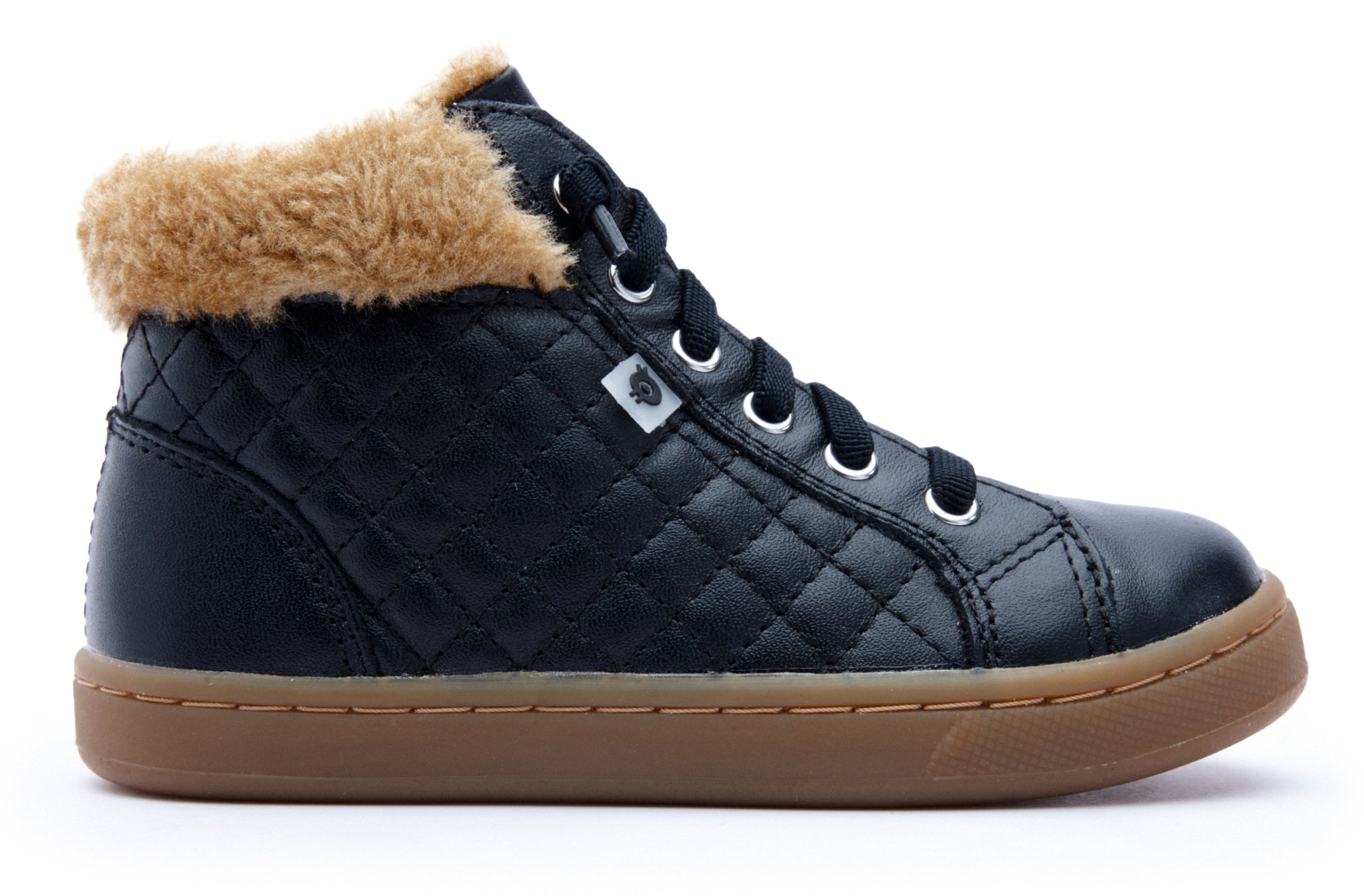 Old Soles 6125 Plushier Sneakers for Boys & Girls - Comfortable Black Kids Shoes for School, Play & Everyday Wear