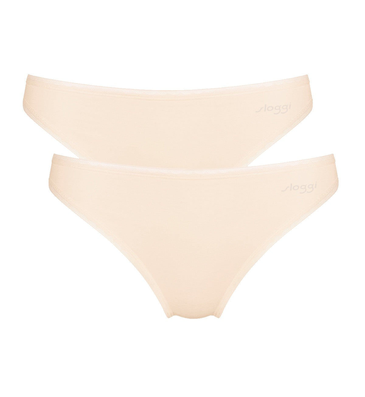SLOGGI GO TAI 2-Pack Women's Comfortable Cotton Underwear - Perfect for Everyday Wear, Yoga & Lounge