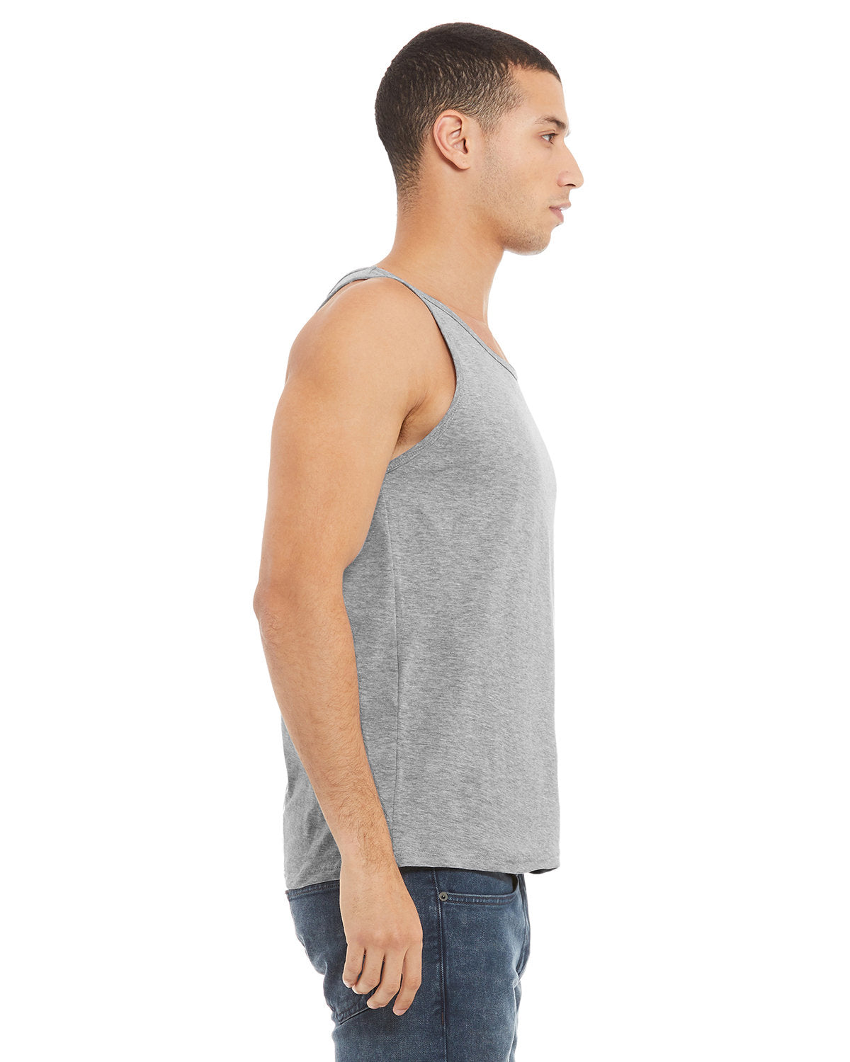 Bella + Canvas 3480 Unisex Jersey Tank Top - Soft Cotton Relaxed Fit for Men & Women - Perfect for Gym, Beach, Summer Outfits & Casual Wear