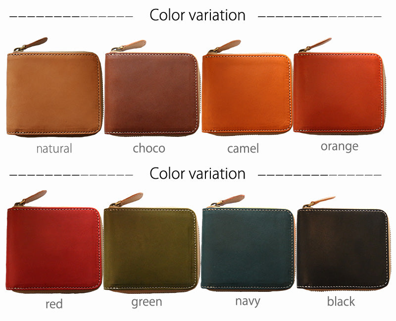 Premium Tochigi Leather Fold Wallet - Handcrafted in Japan - Slim Bifold Wallet for Men & Women - Perfect for Everyday Carry & Travel