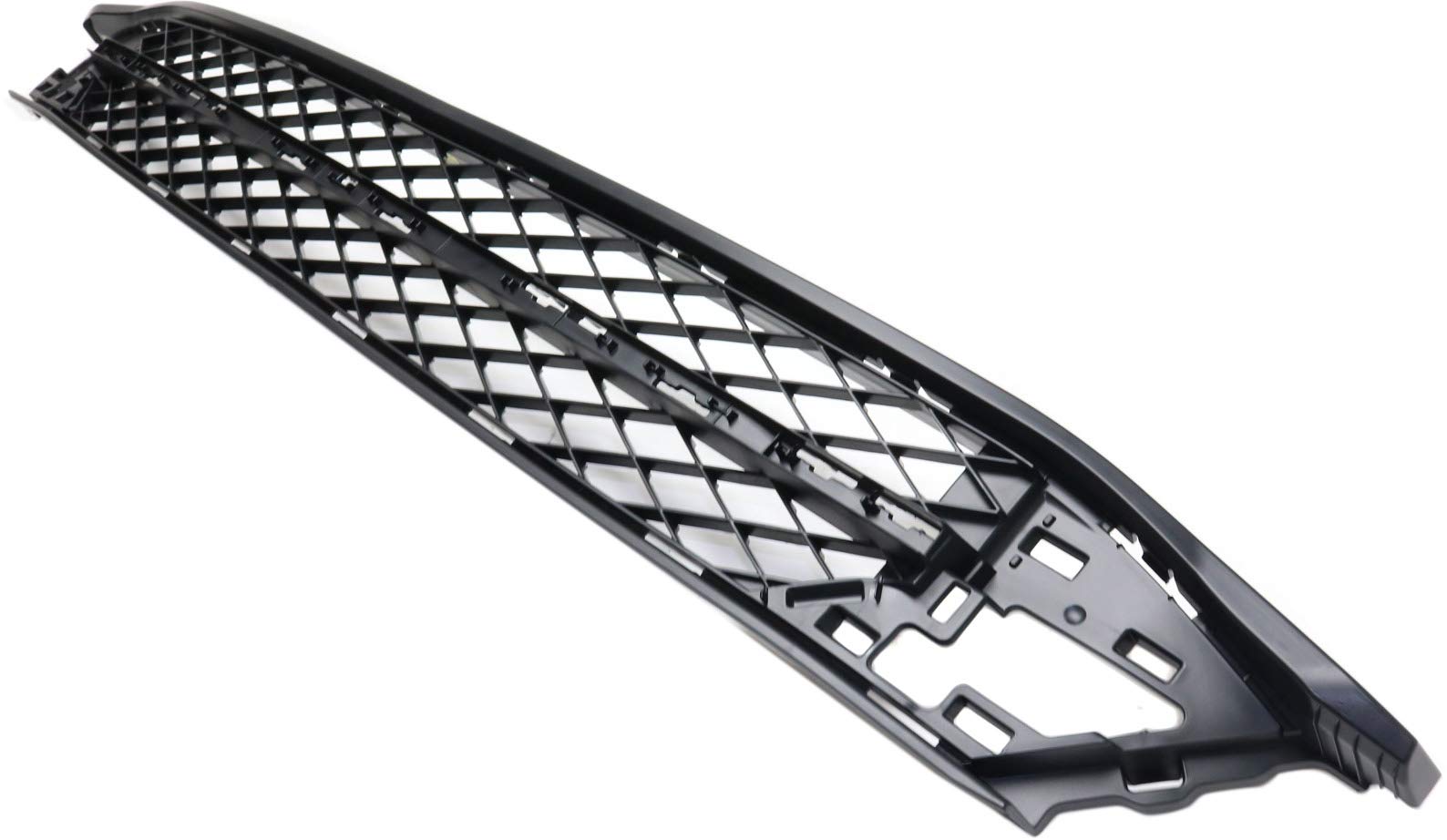 Go-Parts - CAPA-Certified Front Bumper Grille Replacement for Honda Odyssey 2014-2017 | Textured Dark Gray Mesh Design | Perfect Fit for 2015 & 2016 Models | Enhances Vehicle Appearance & Protection