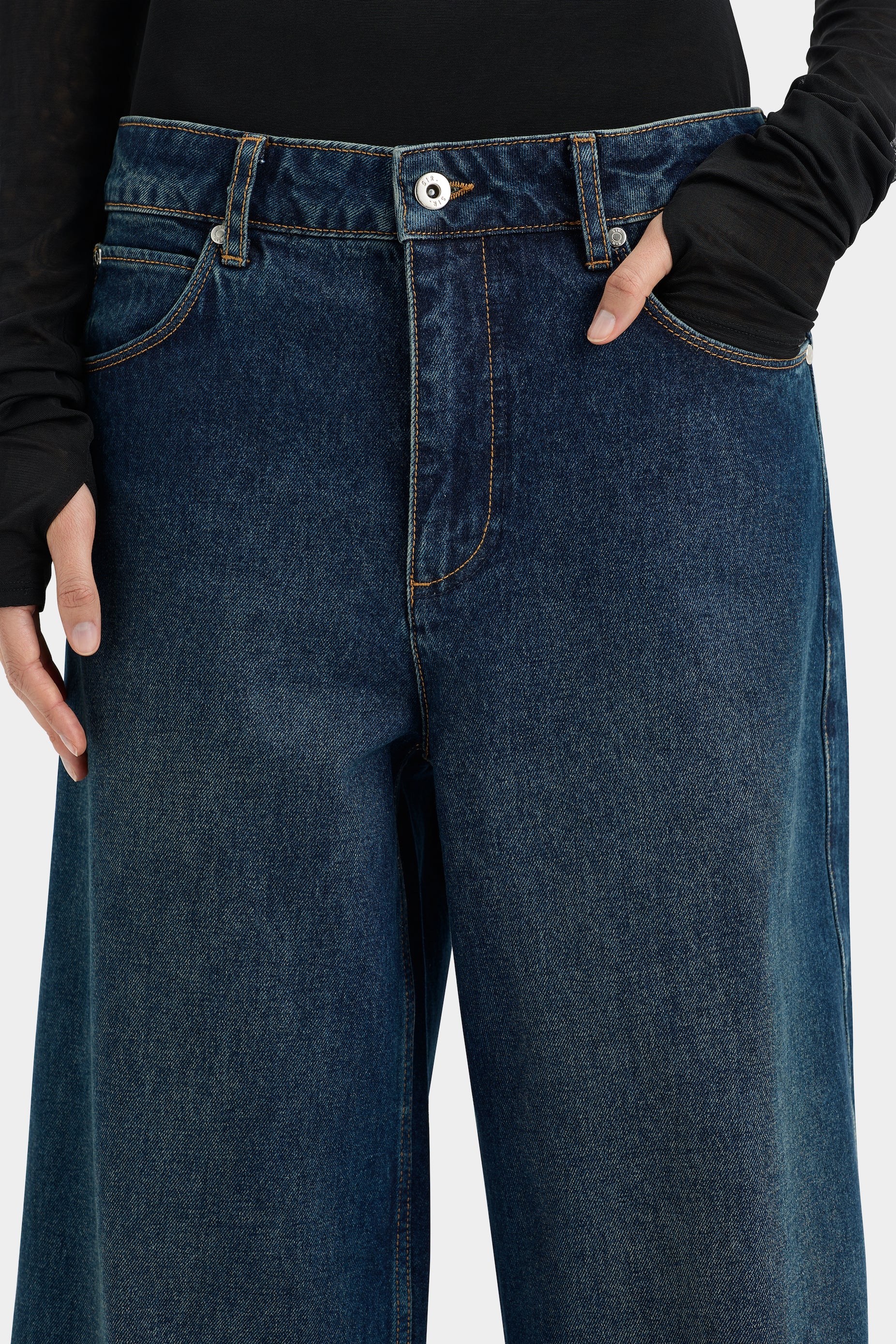 Stella Wide Leg Jeans for Women - High Waist Stretch Denim Pants - Comfortable & Trendy for Casual Outfits, Workwear & Everyday Style