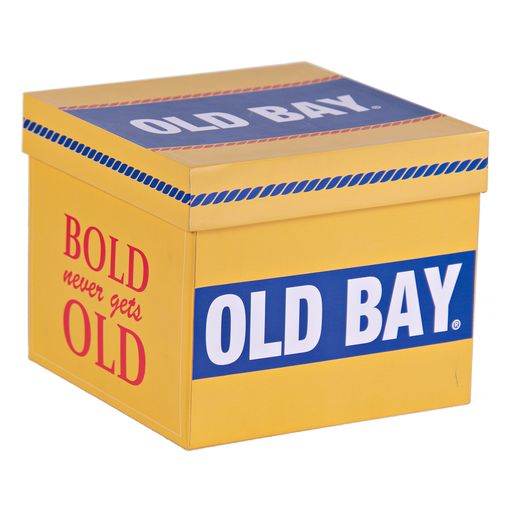 Old Bay Seasoning 16 oz Ceramic Mug with Gift Box - Perfect for Coffee, Tea & Spice Lovers - Great Housewarming & Kitchen Gift Idea